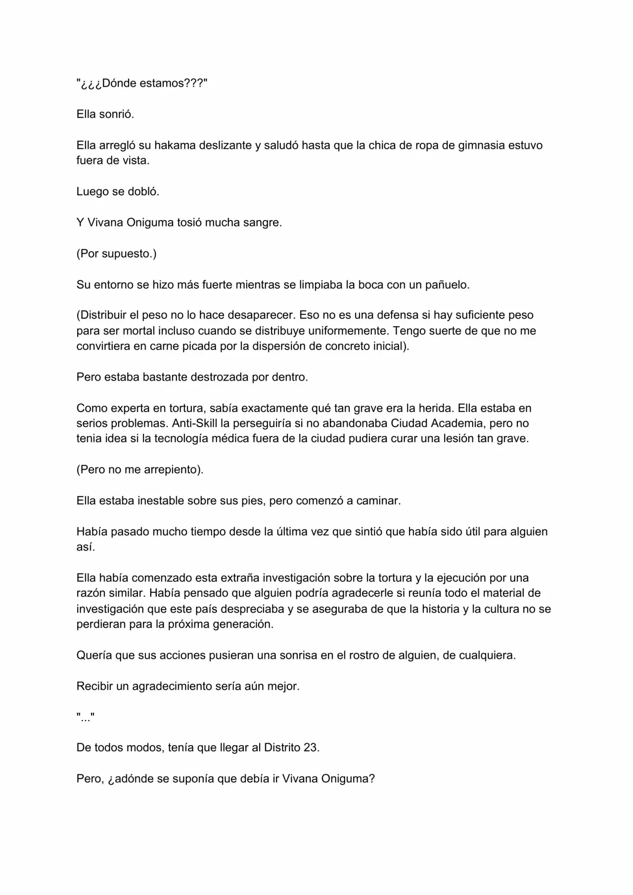 Página 69 del Manga