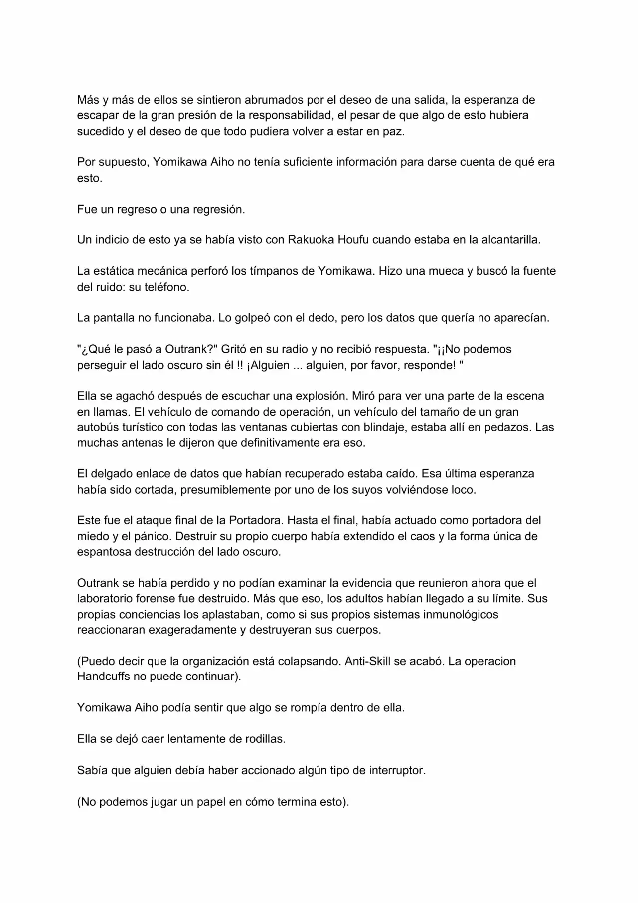 Página 76 del Manga