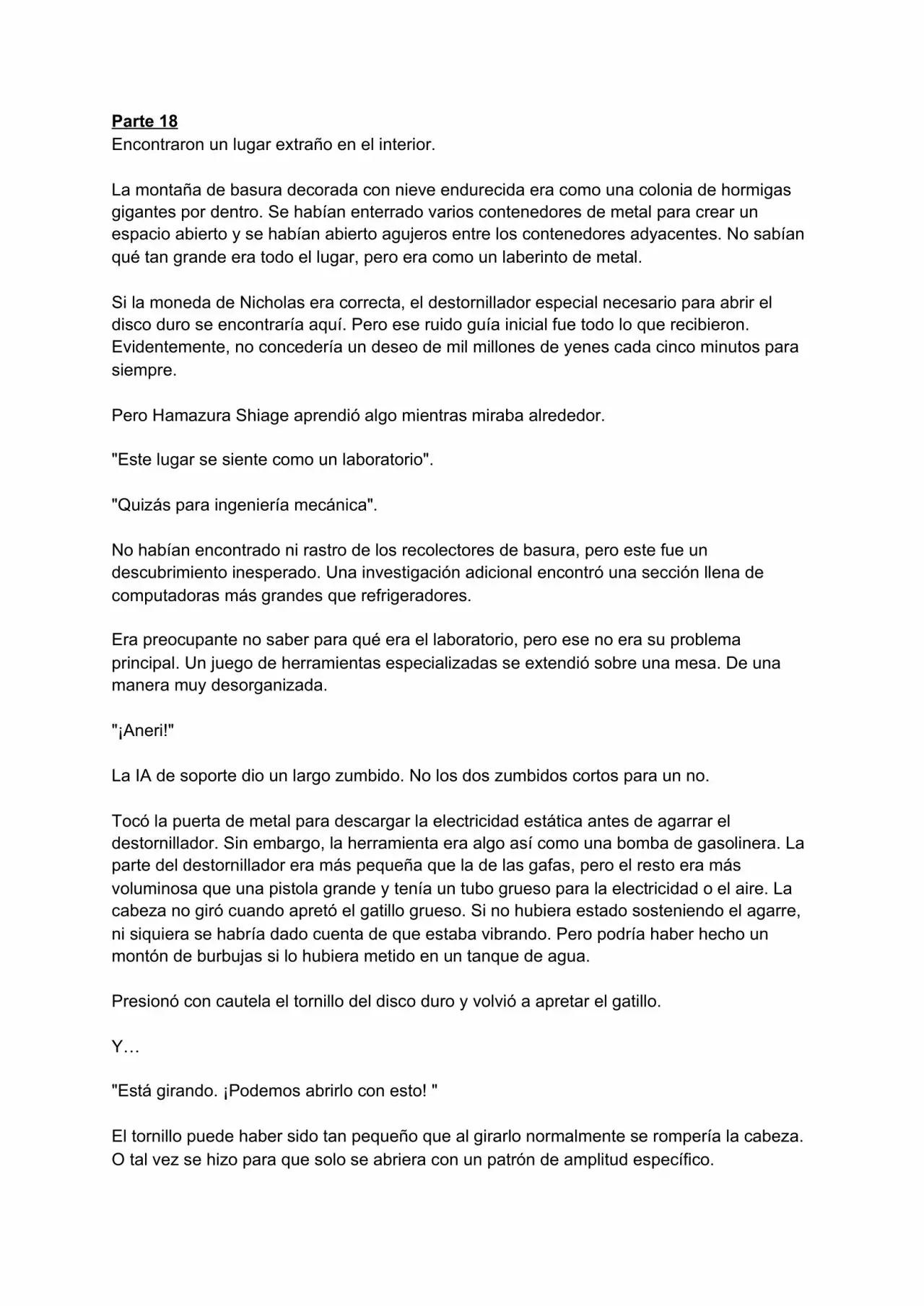 Página 77 del Manga