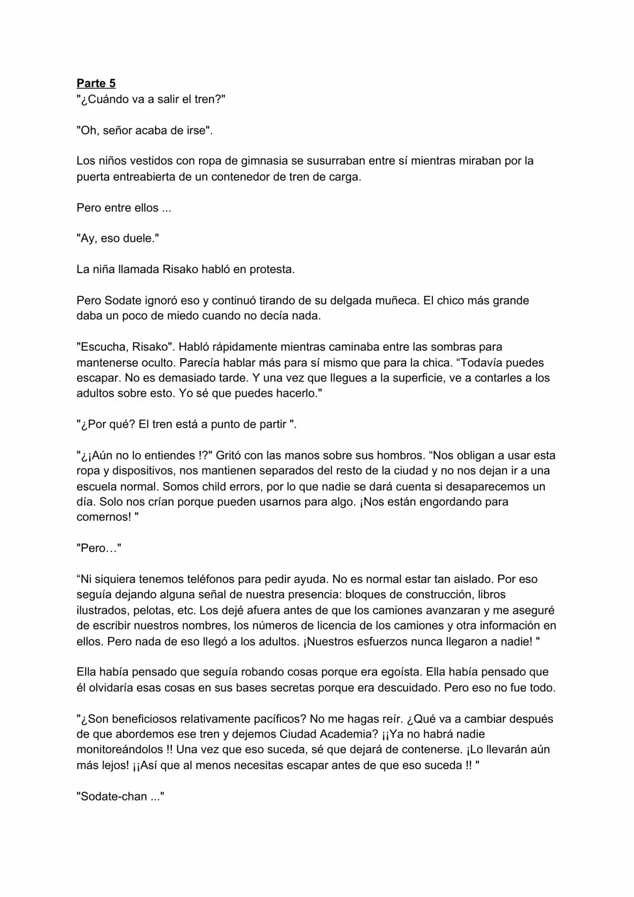 Página 20 del Manga