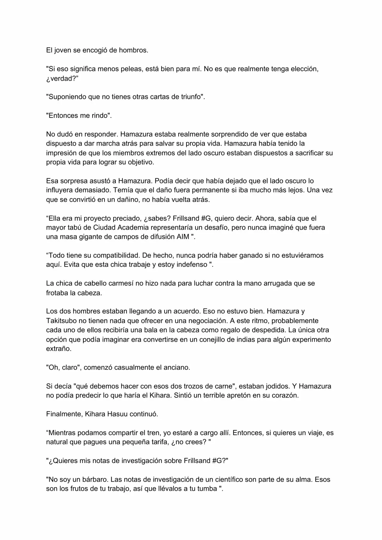 Página 22 del Manga