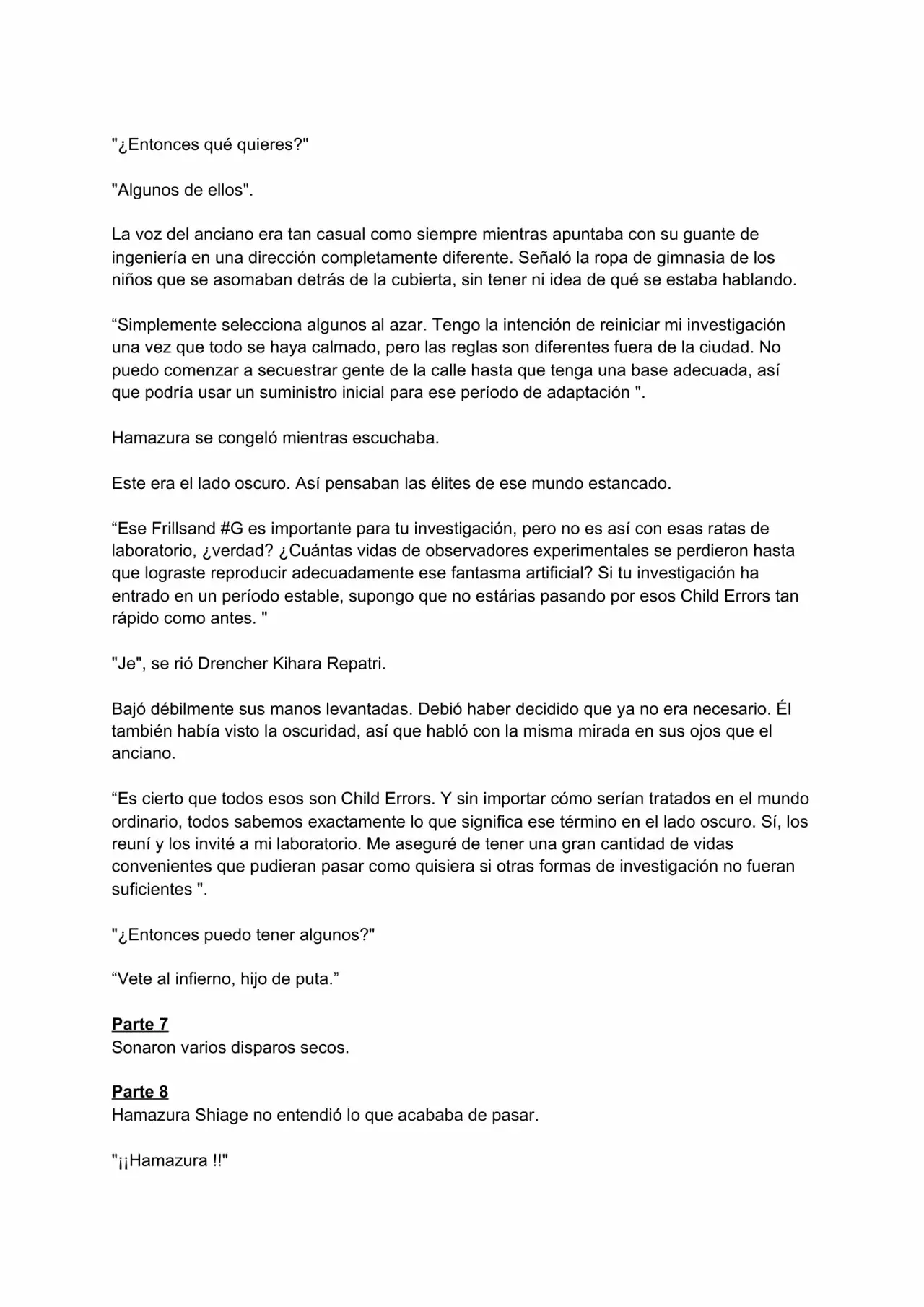 Página 23 del Manga