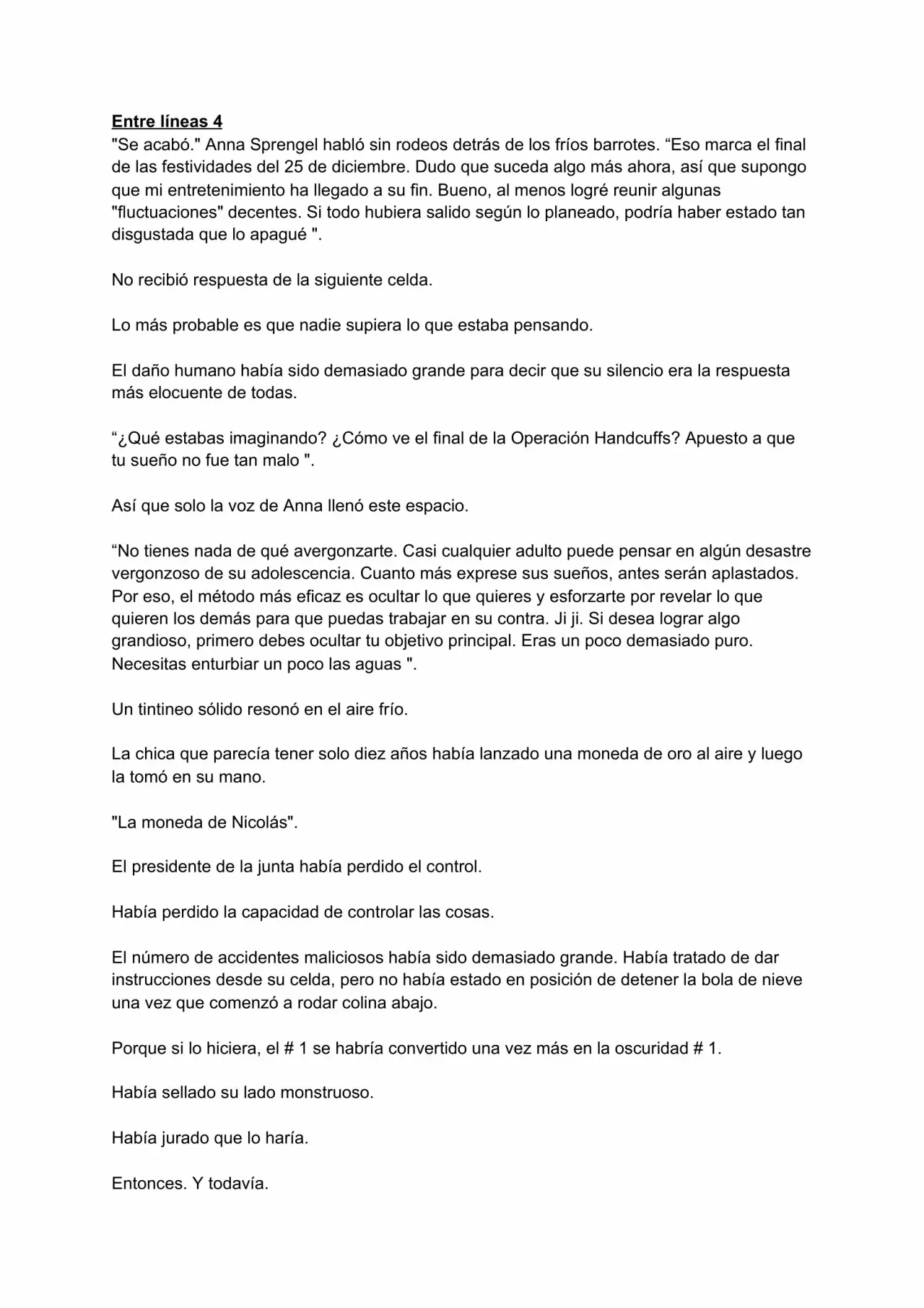 Página 52 del Manga