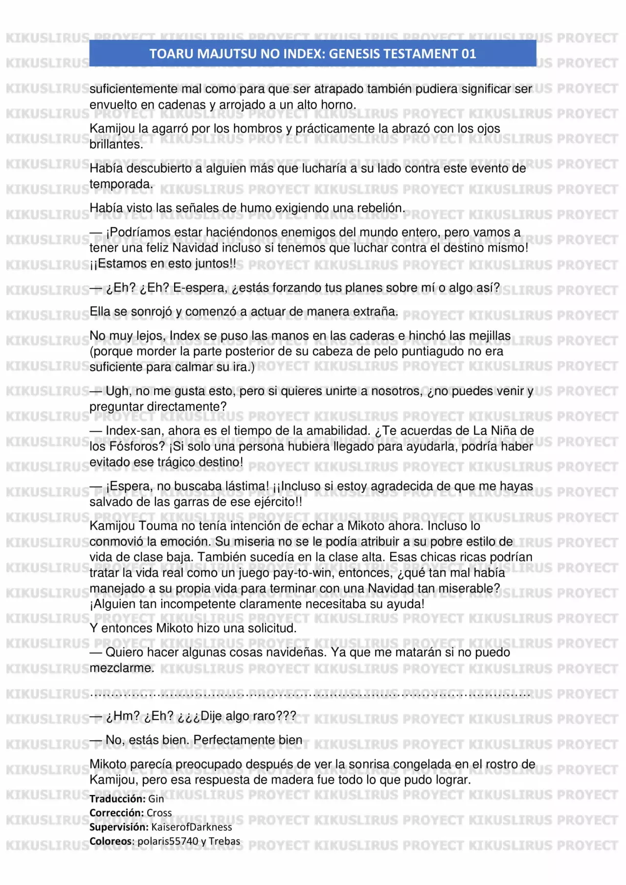 Página 16 del Manga