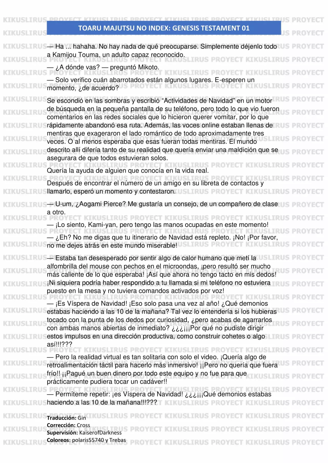 Página 18 del Manga