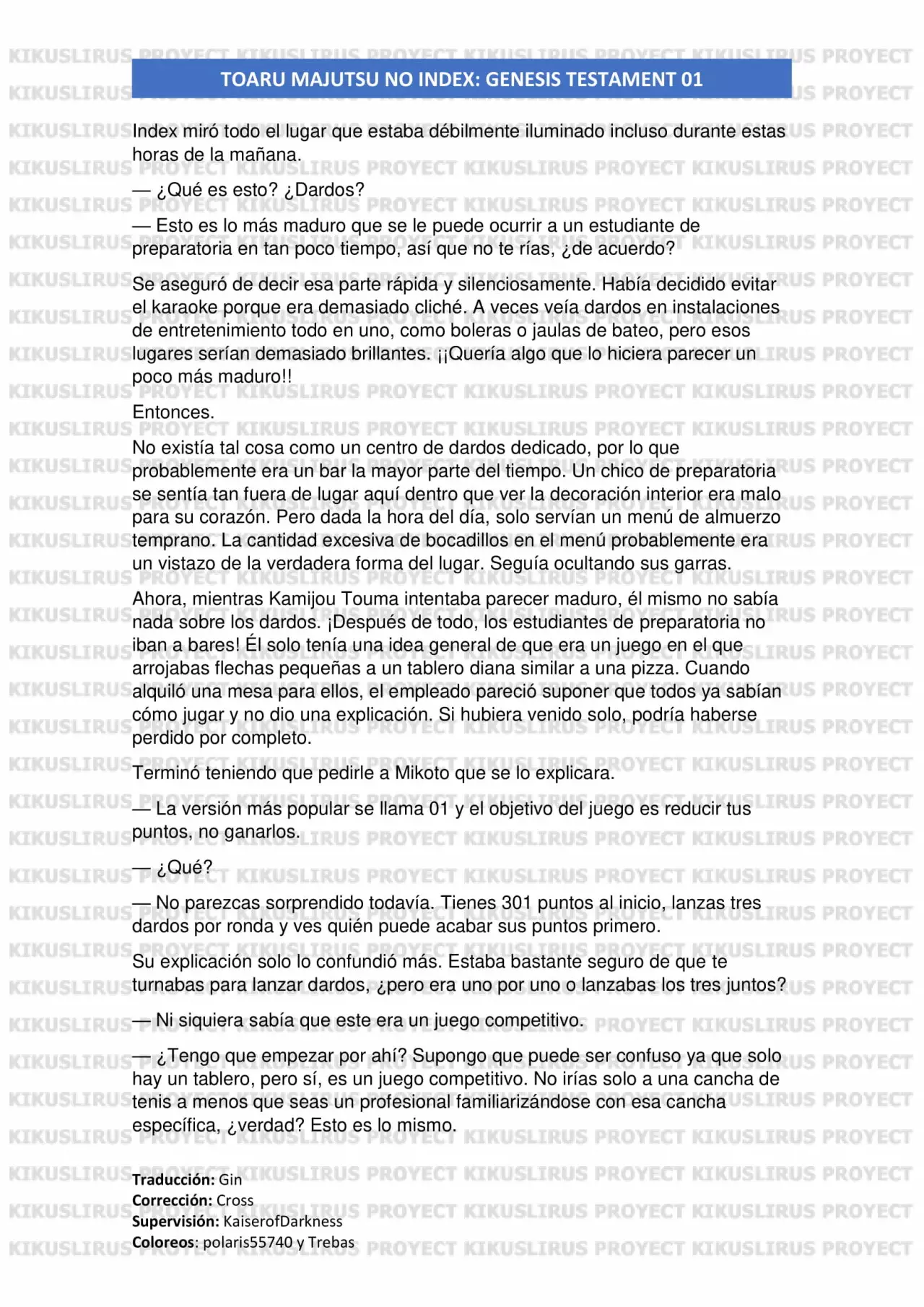 Página 20 del Manga