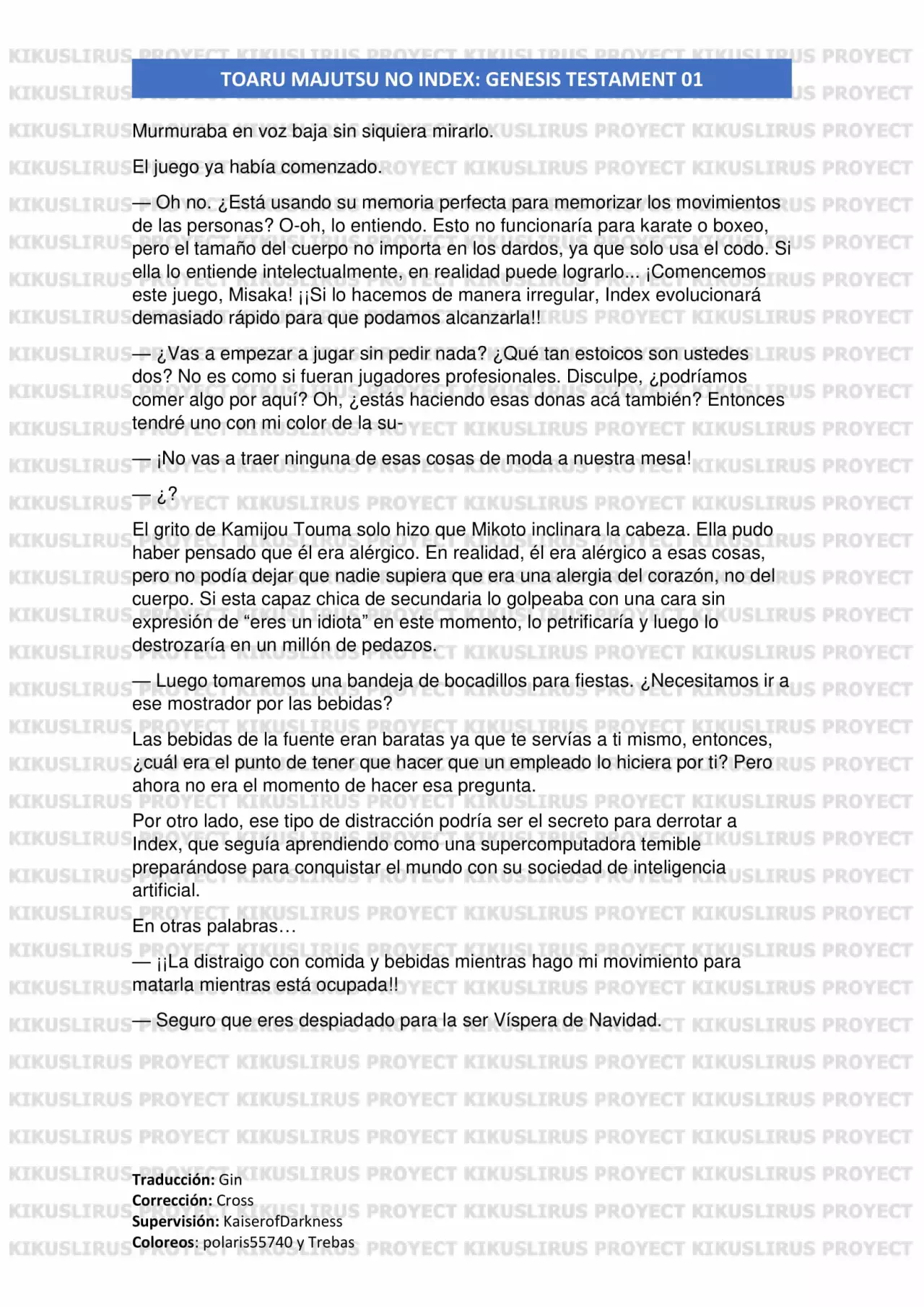 Página 23 del Manga