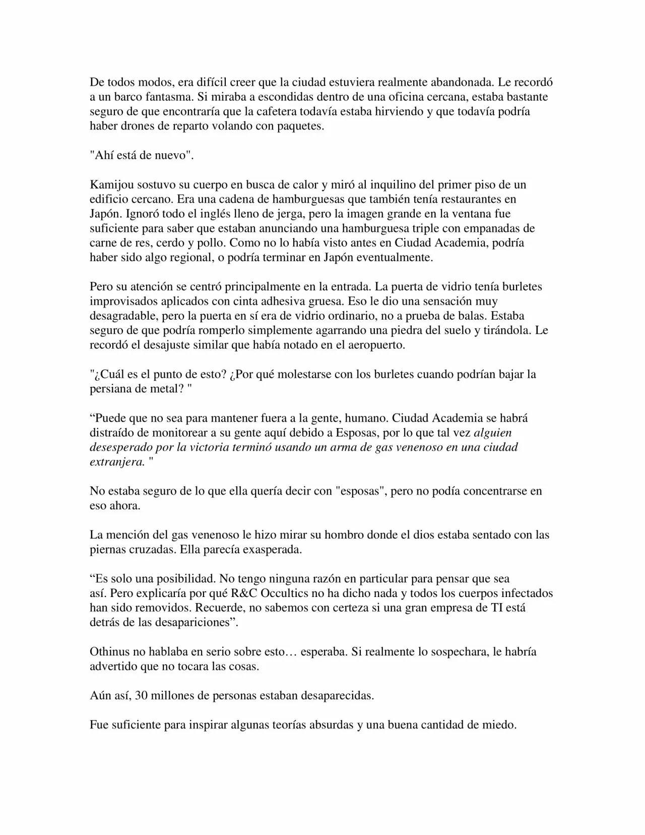 Página 22 del Manga