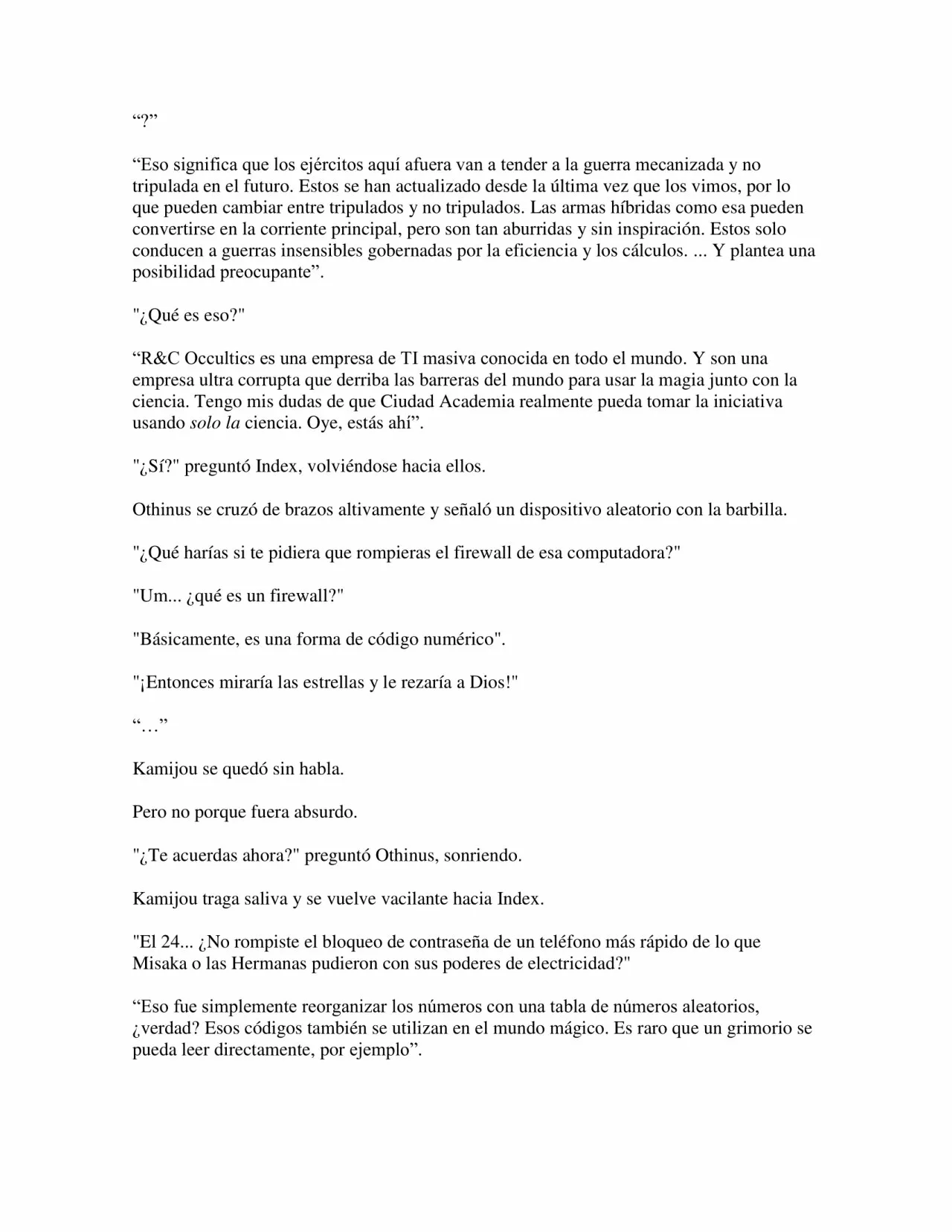 Página 26 del Manga