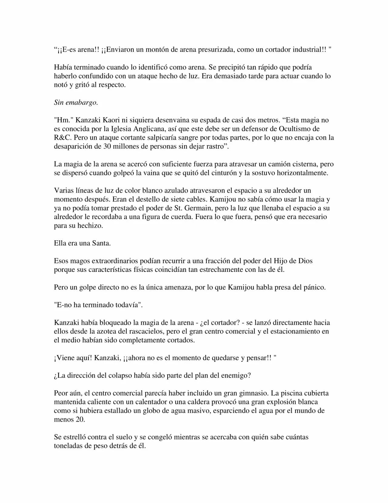 Página 31 del Manga