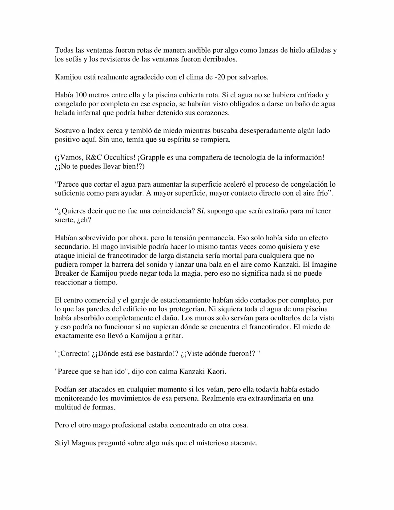 Página 33 del Manga