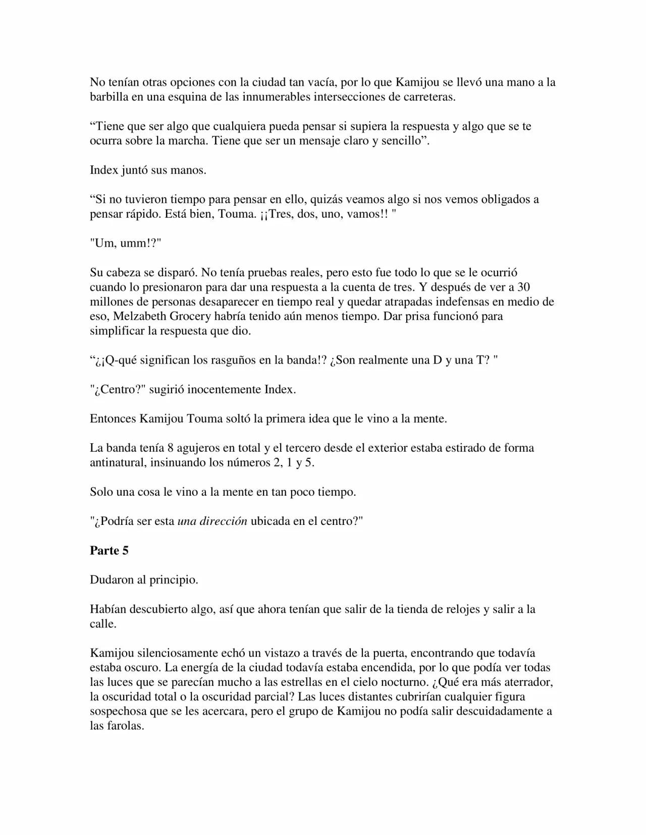 Página 38 del Manga