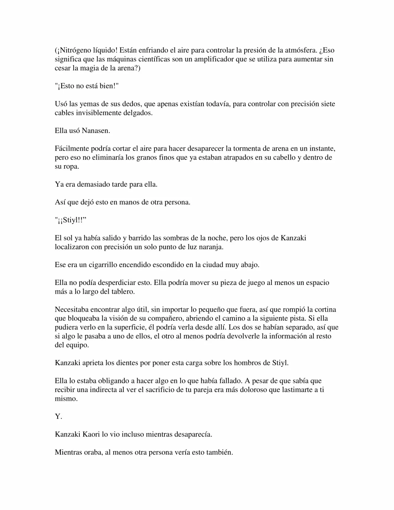 Página 23 del Manga