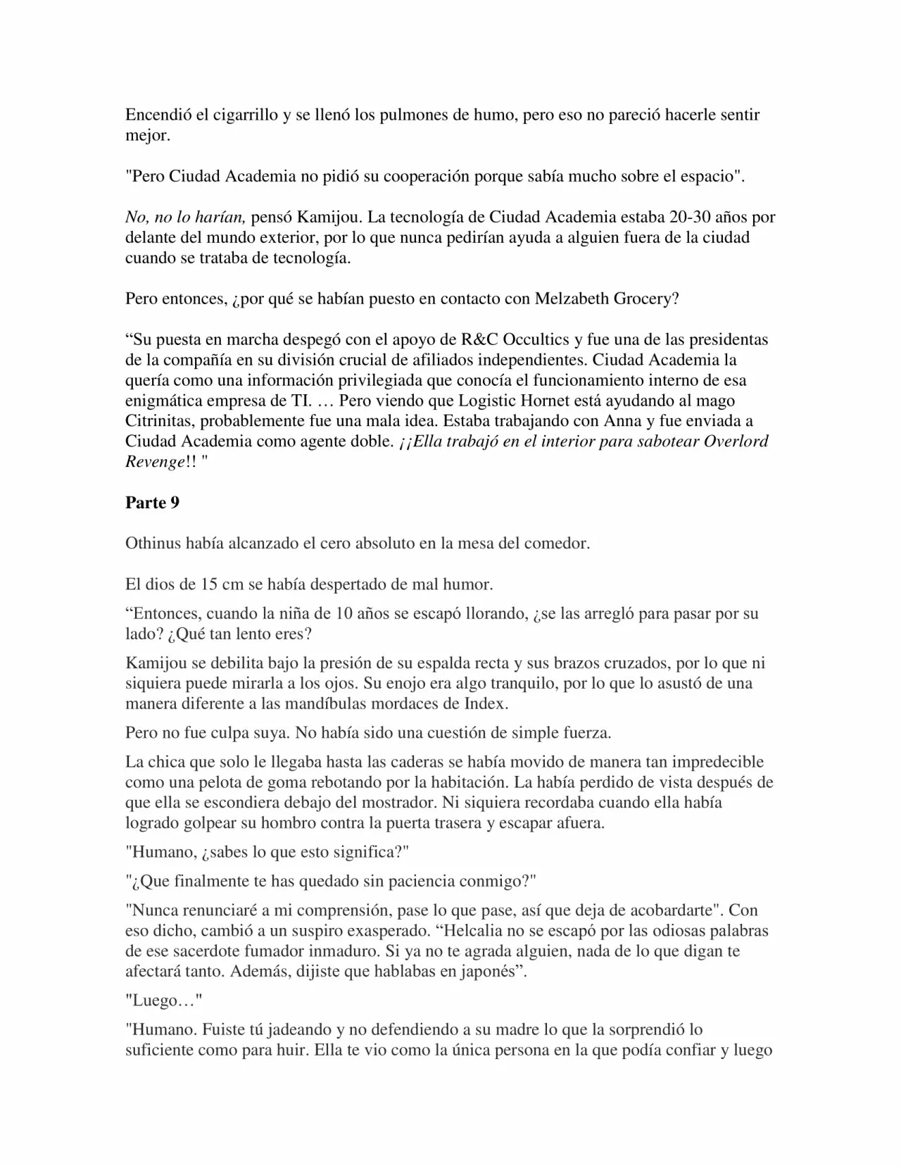 Página 26 del Manga