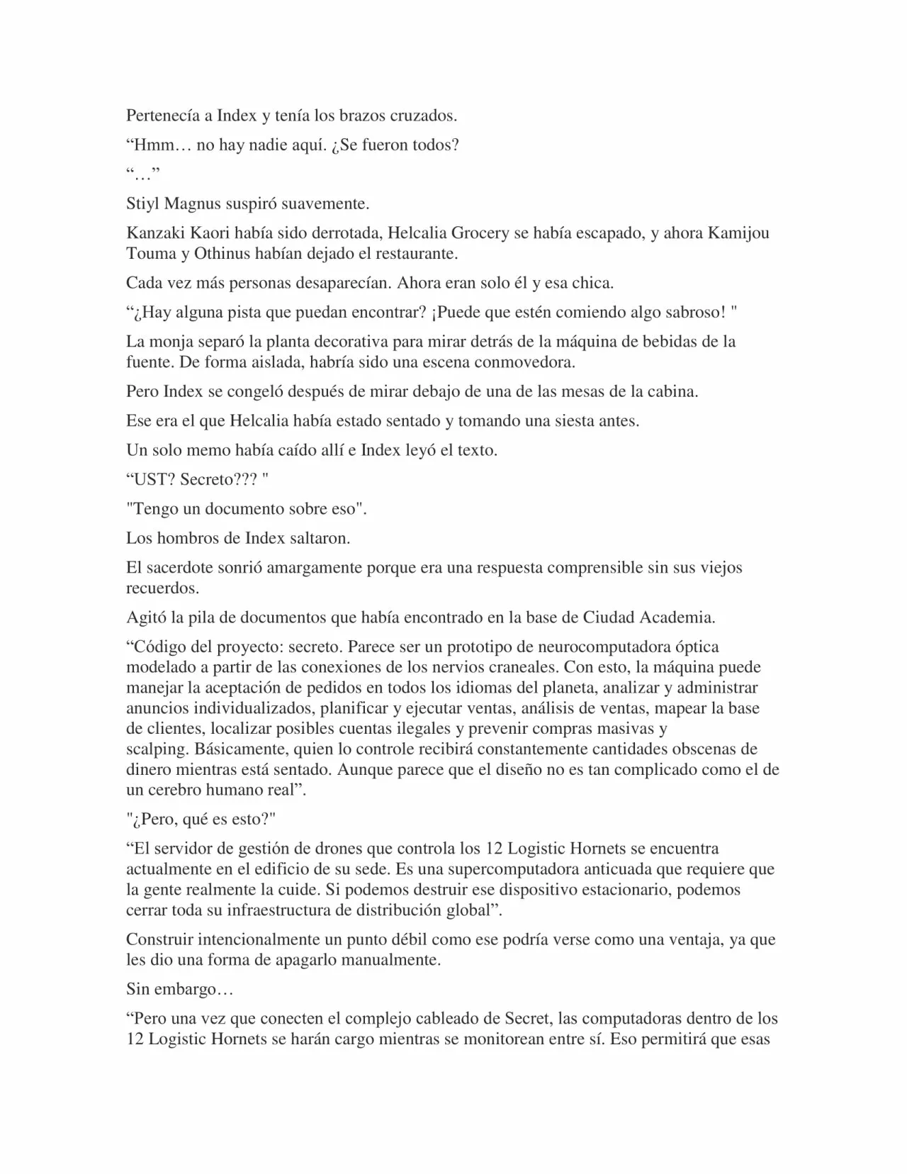 Página 29 del Manga