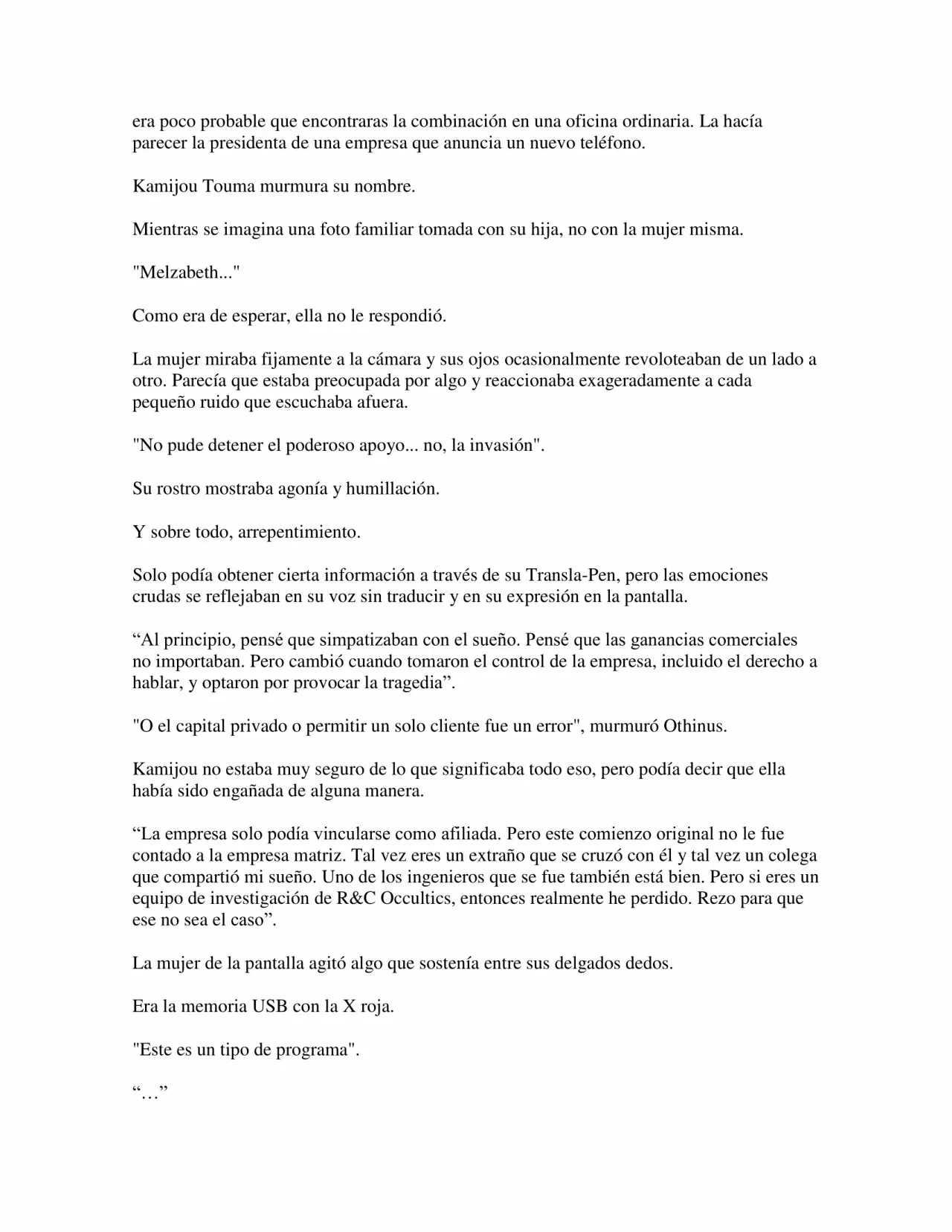 Página 41 del Manga