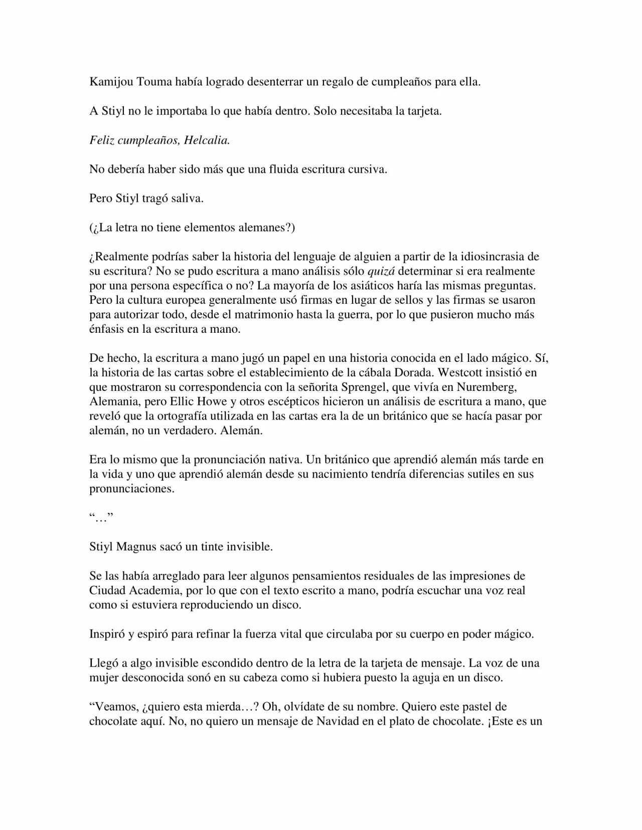 Página 61 del Manga