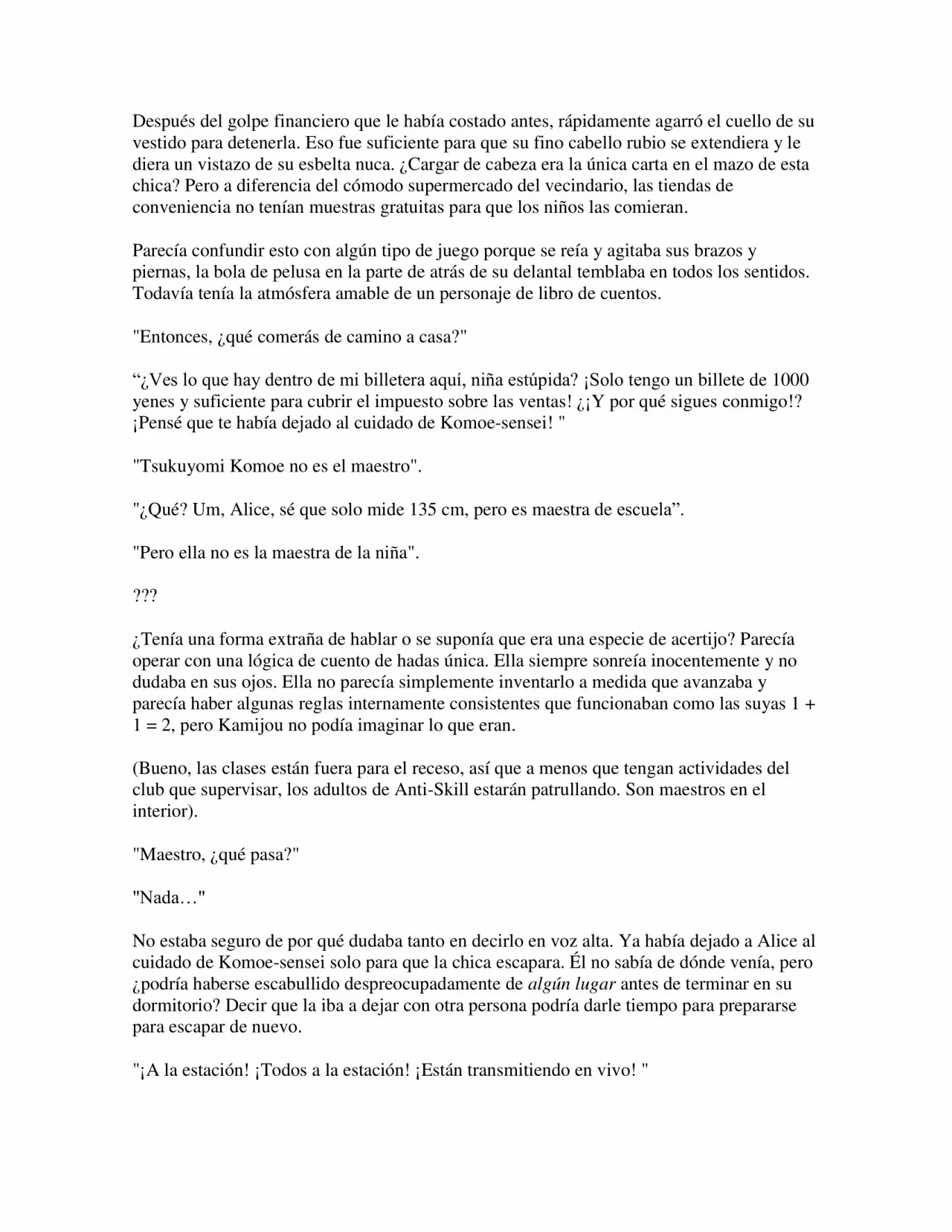 Página 18 del Manga