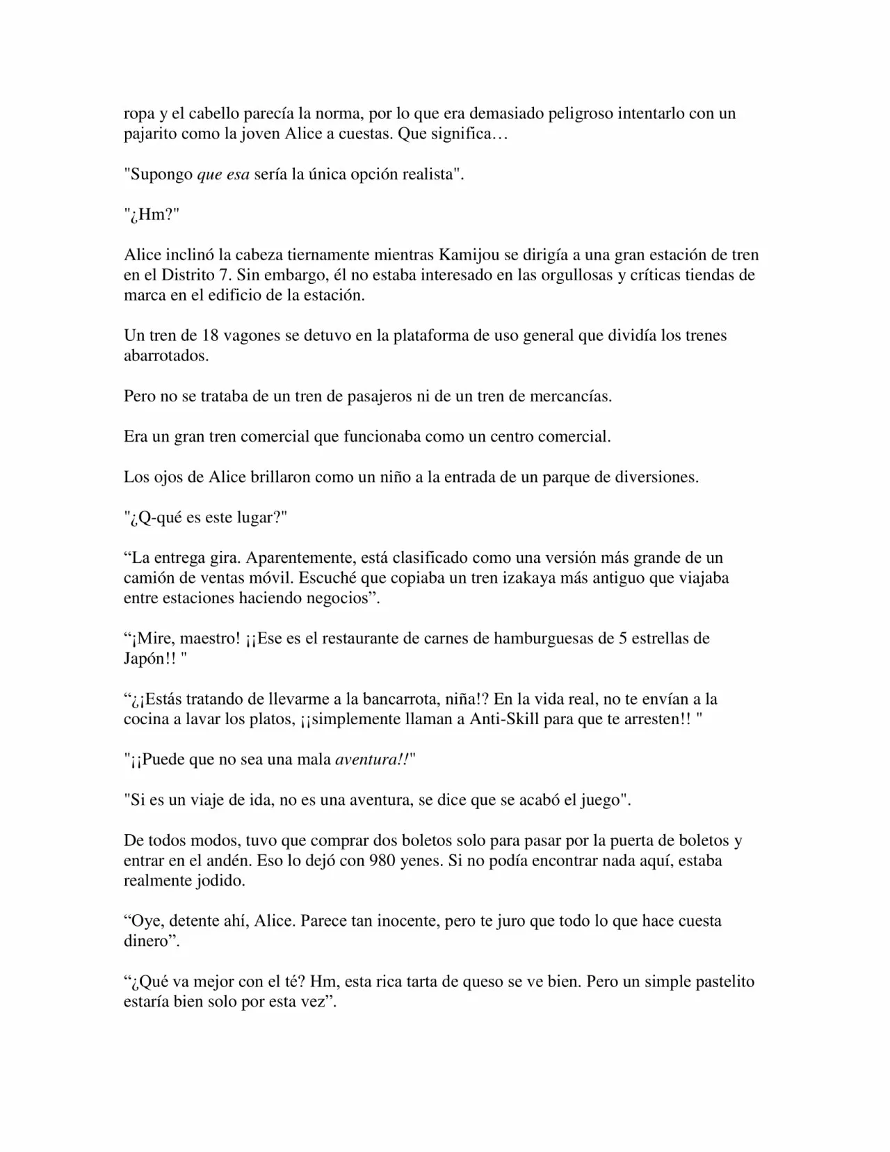 Página 21 del Manga