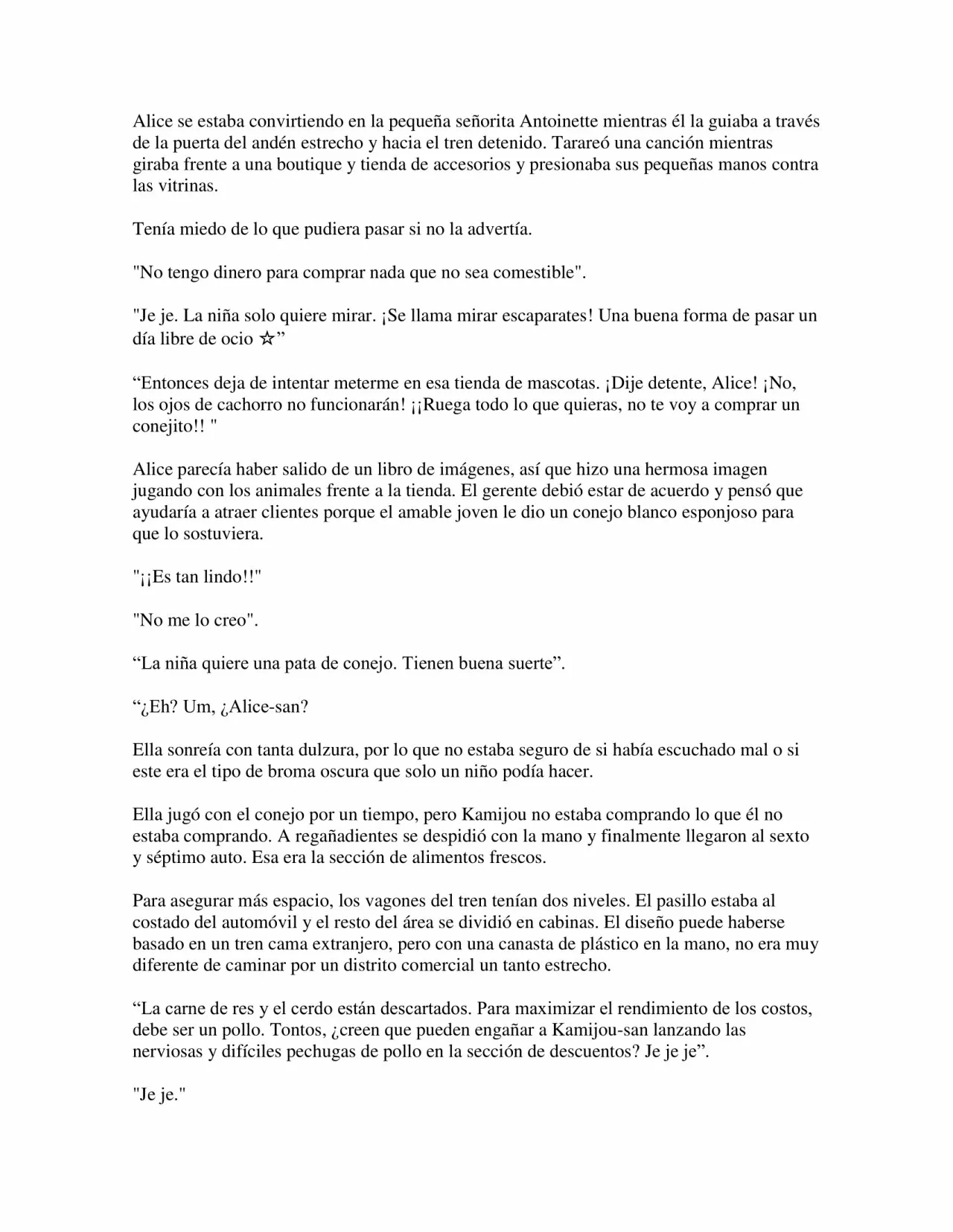 Página 22 del Manga