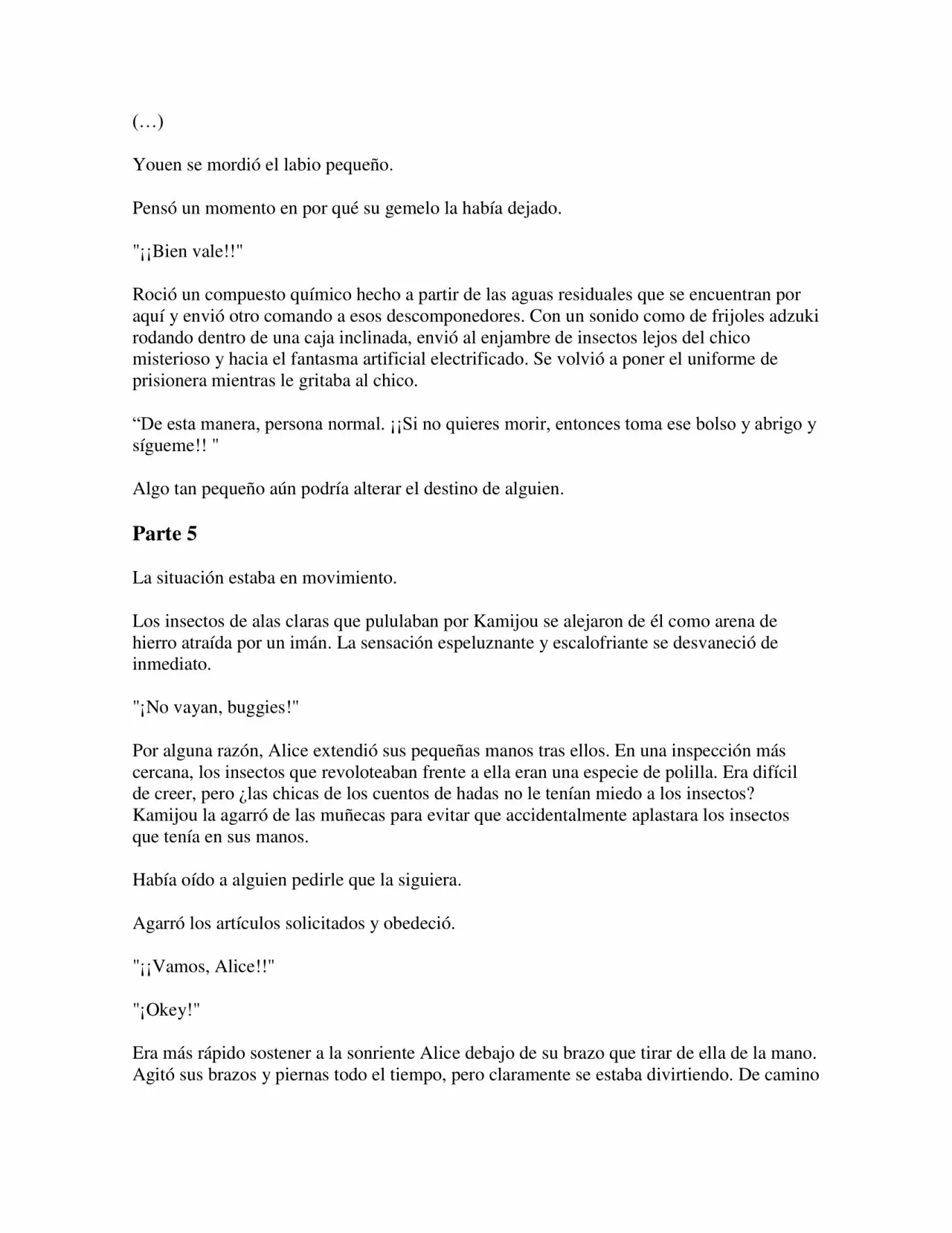 Página 20 del Manga