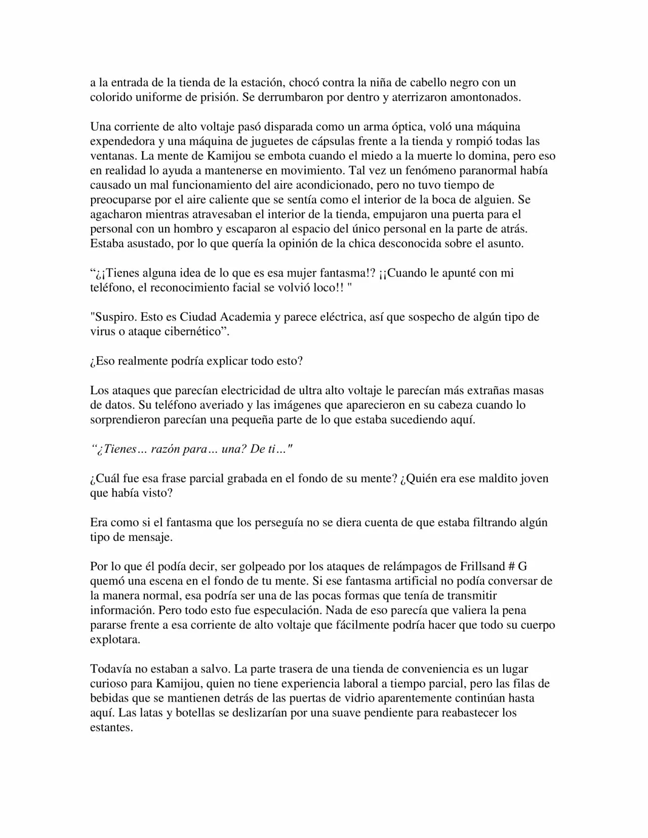 Página 21 del Manga