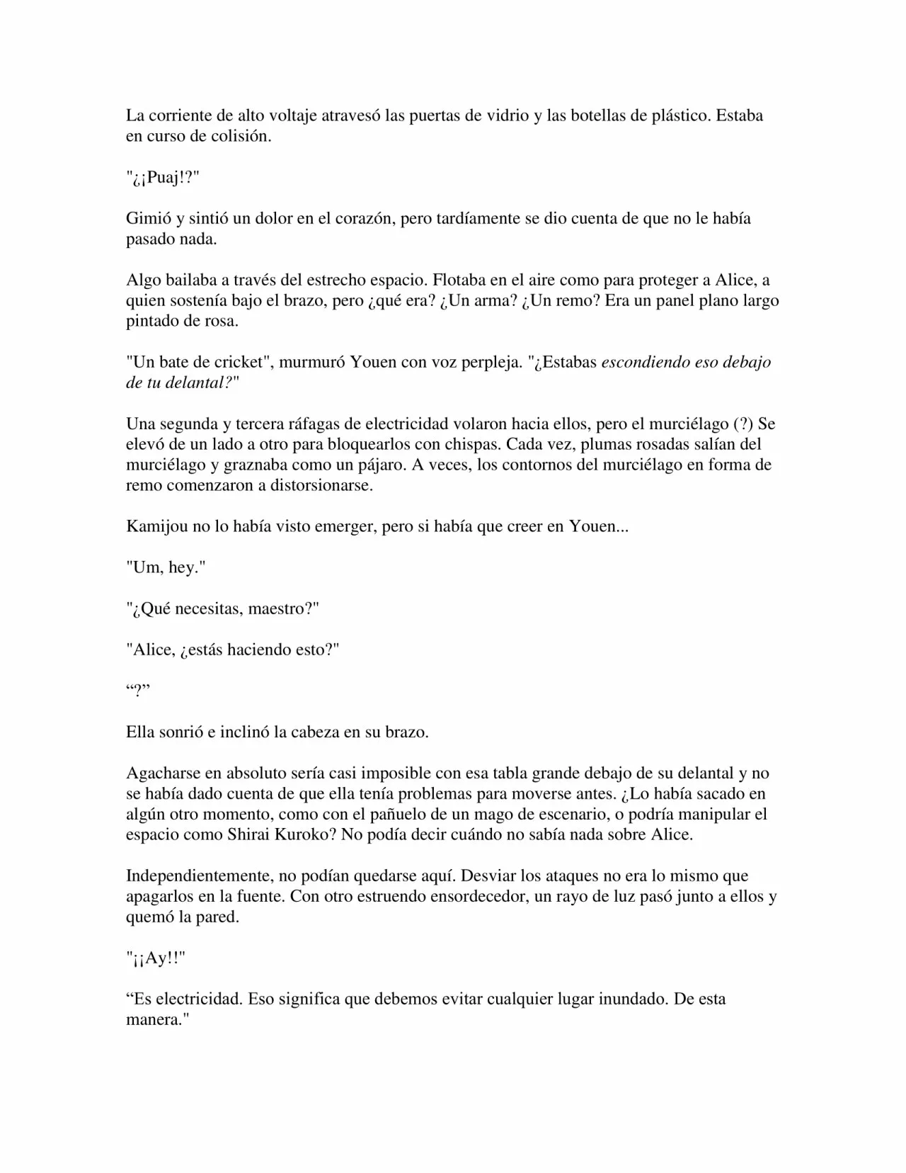 Página 22 del Manga