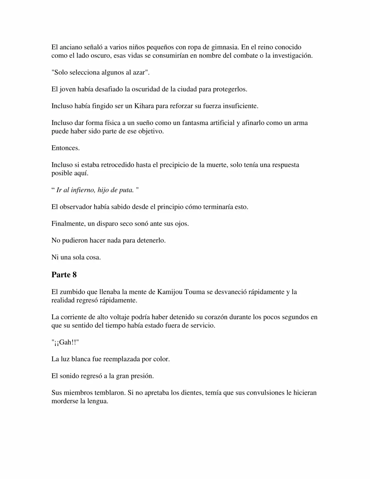 Página 33 del Manga