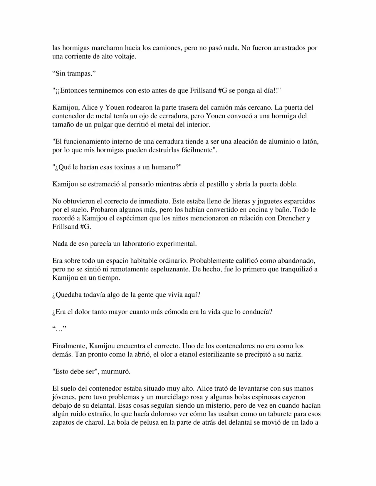 Página 67 del Manga