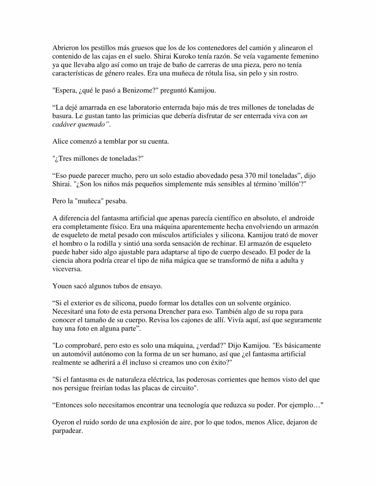 Página 70 del Manga