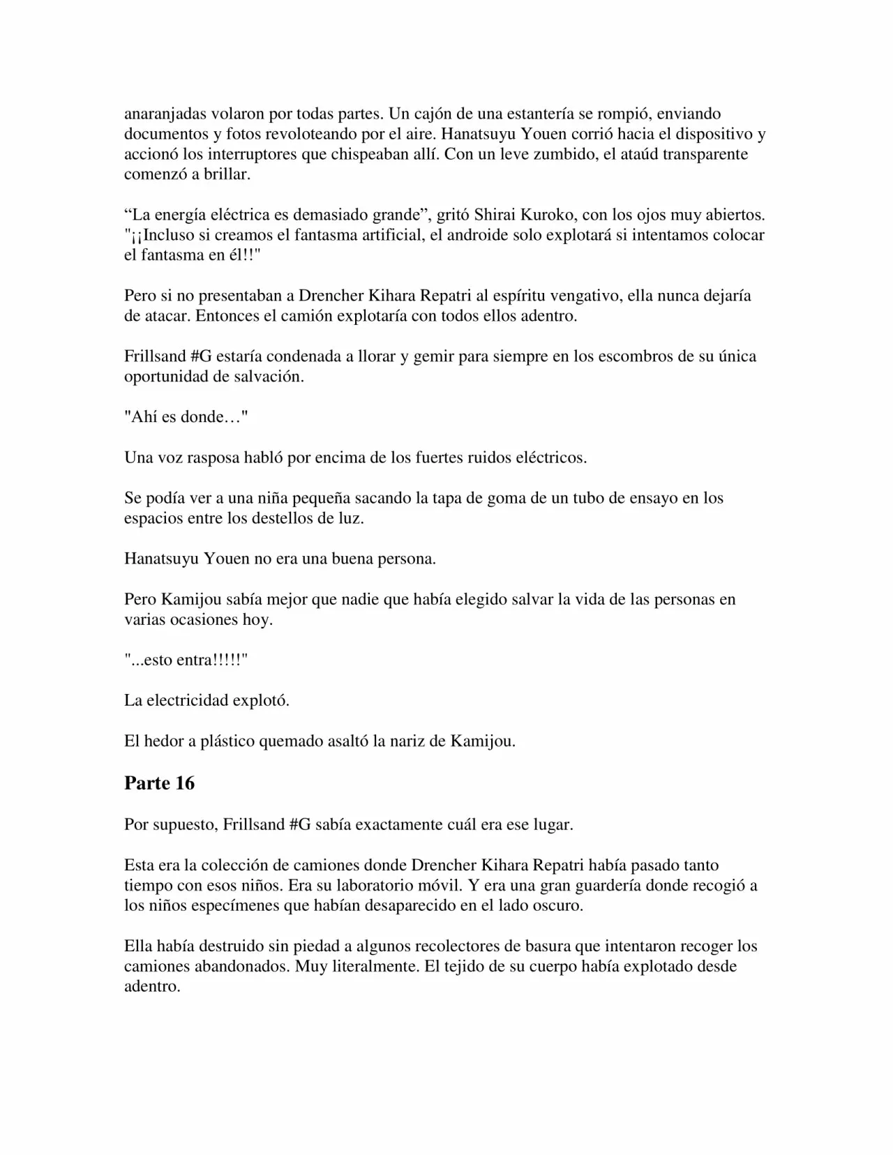 Página 72 del Manga