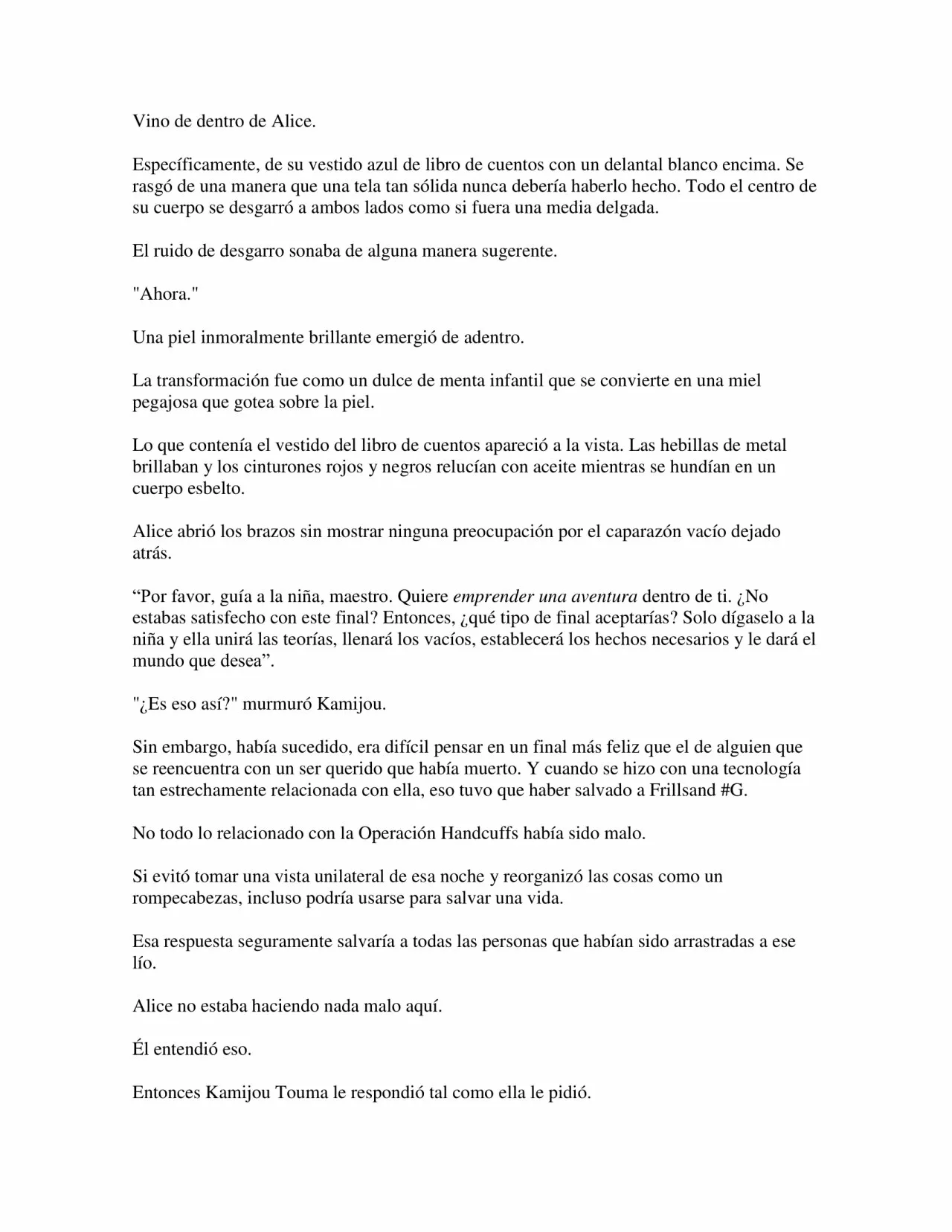 Página 82 del Manga