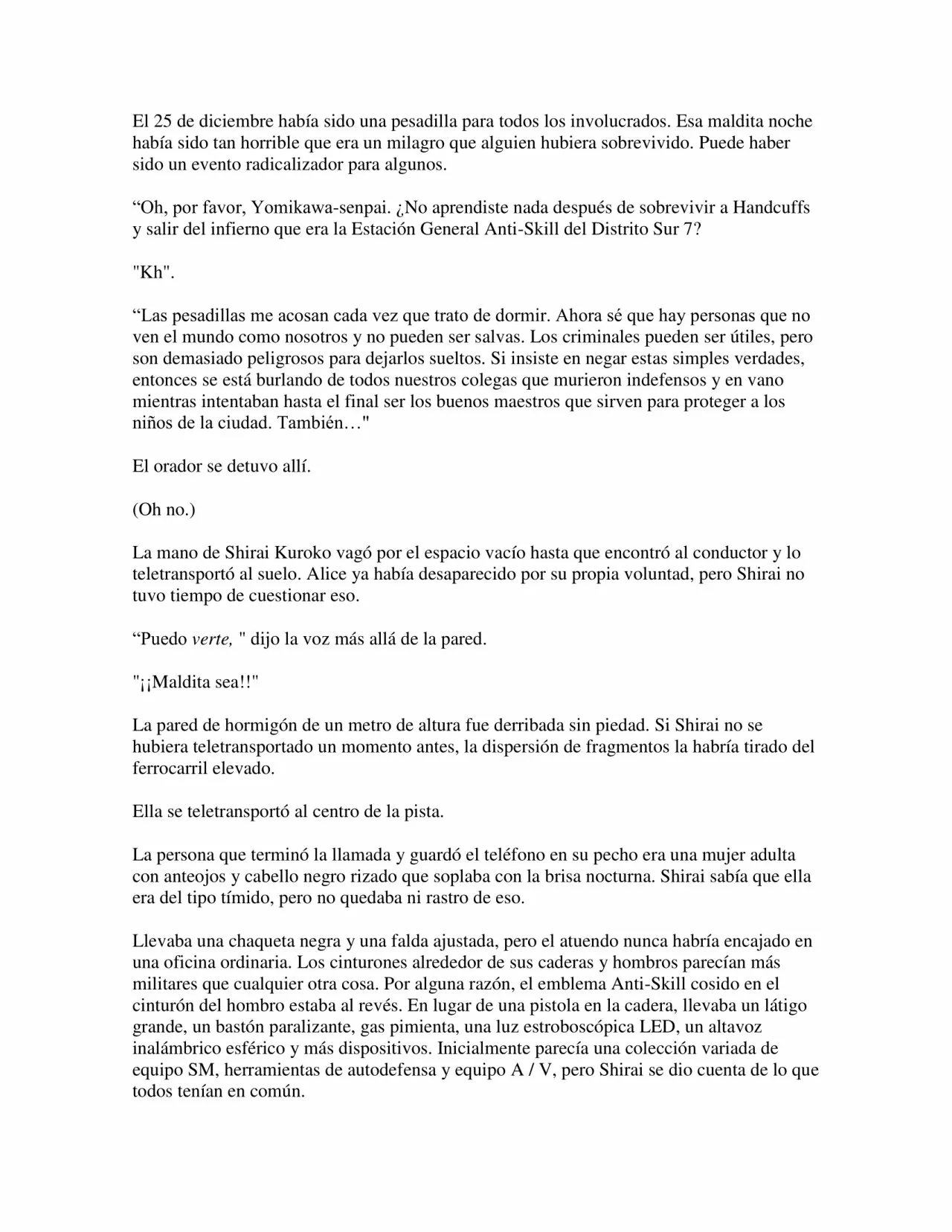 Página 22 del Manga