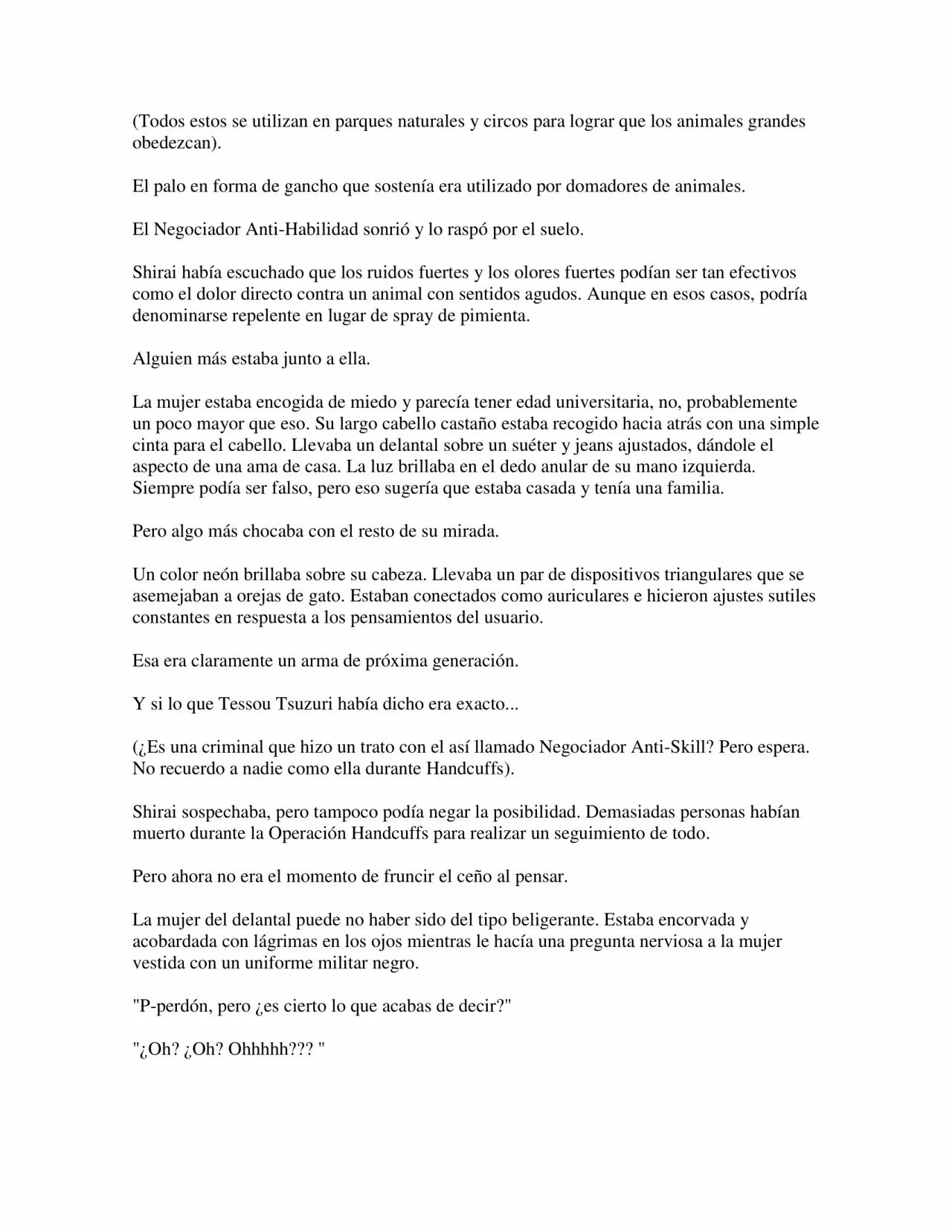 Página 23 del Manga