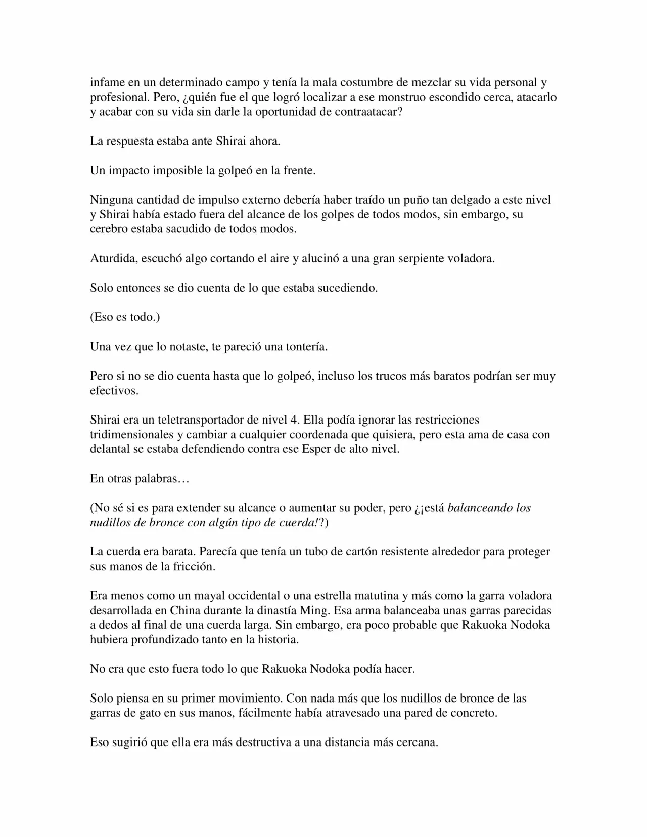 Página 28 del Manga