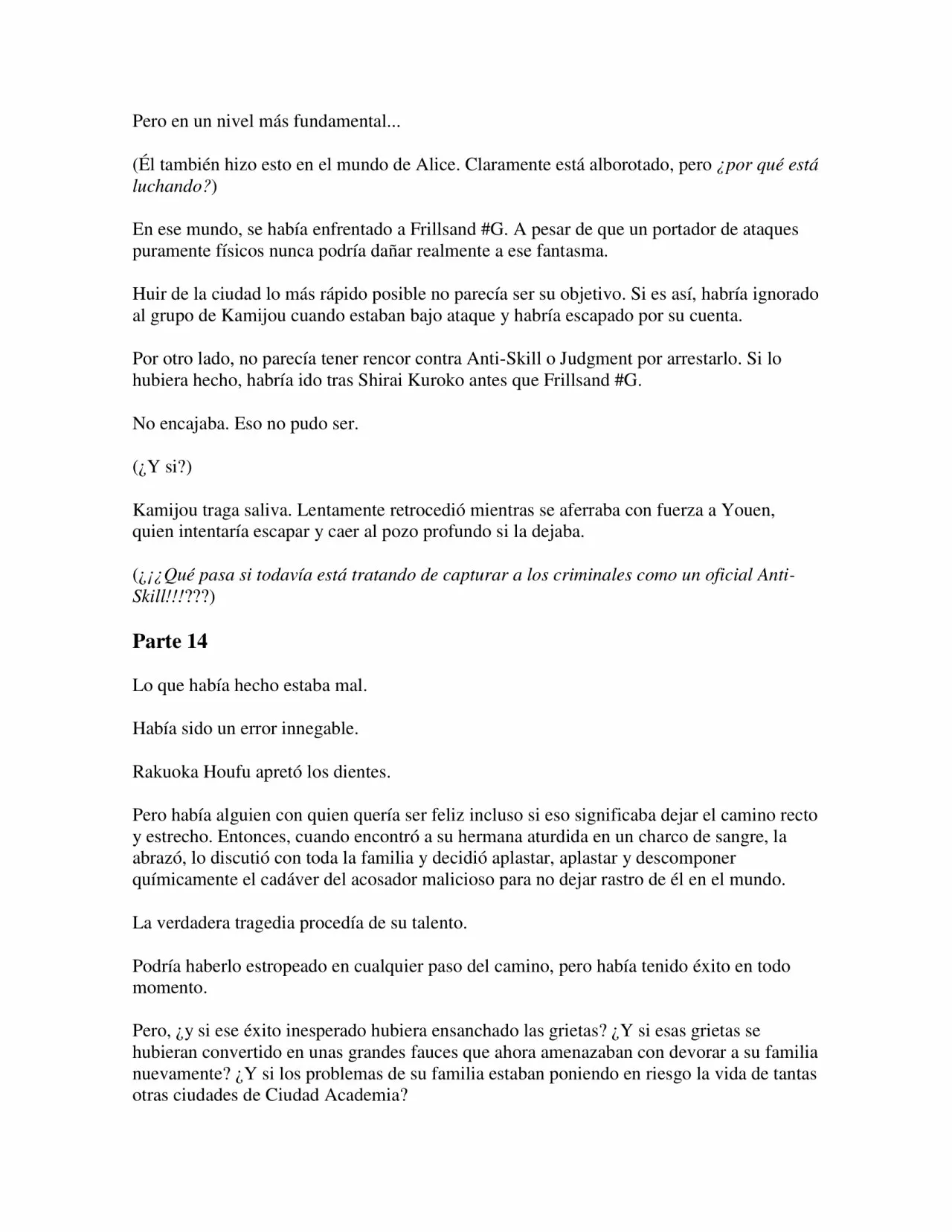 Página 64 del Manga