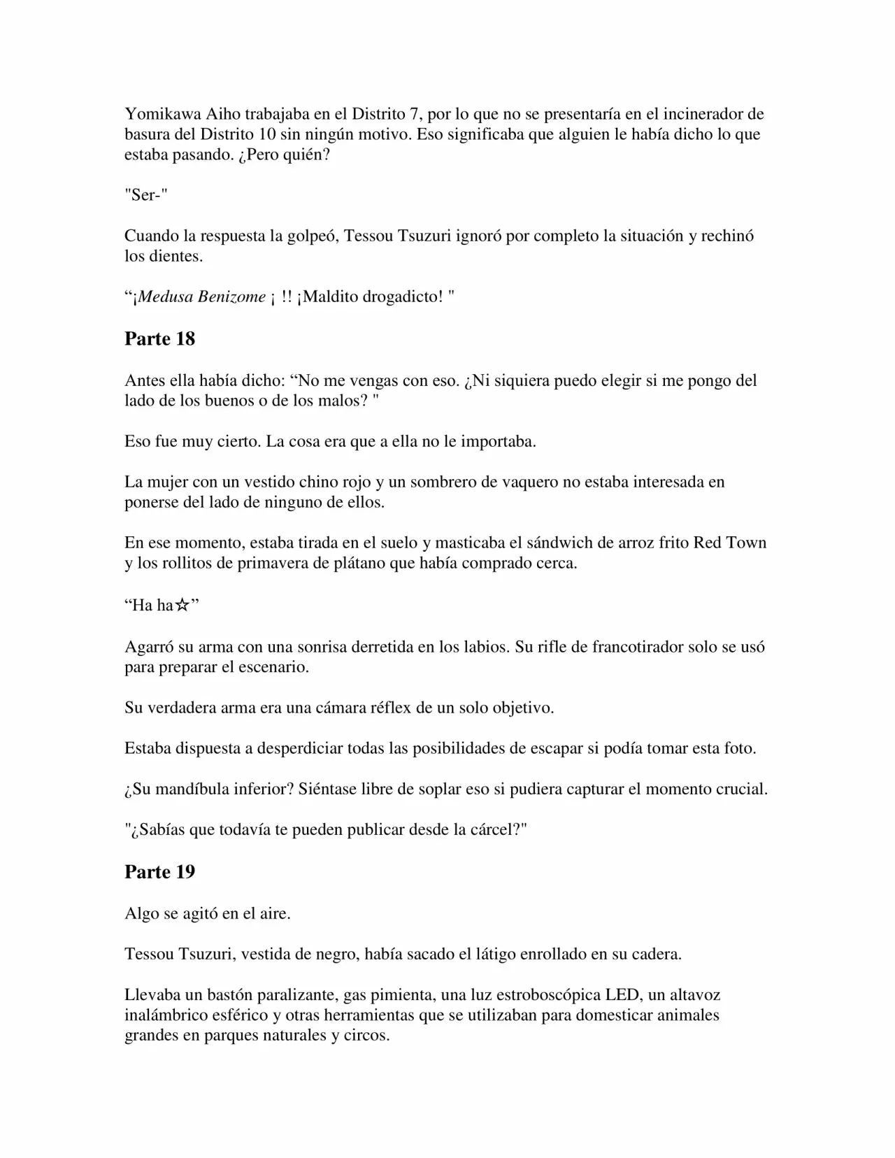 Página 74 del Manga