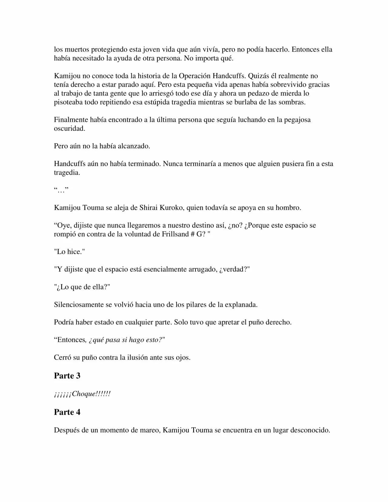 Página 17 del Manga