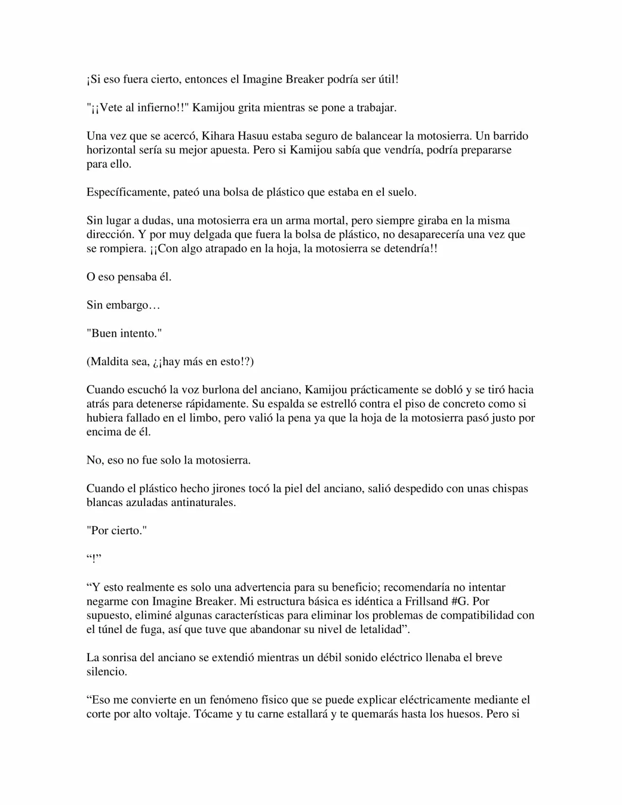 Página 21 del Manga