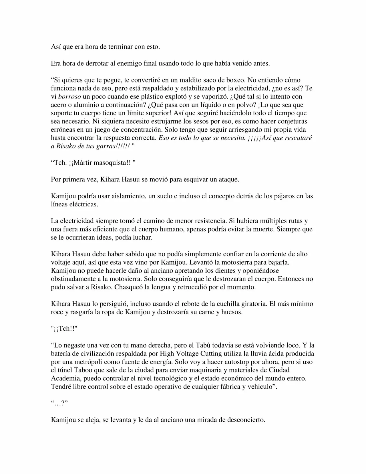 Página 23 del Manga