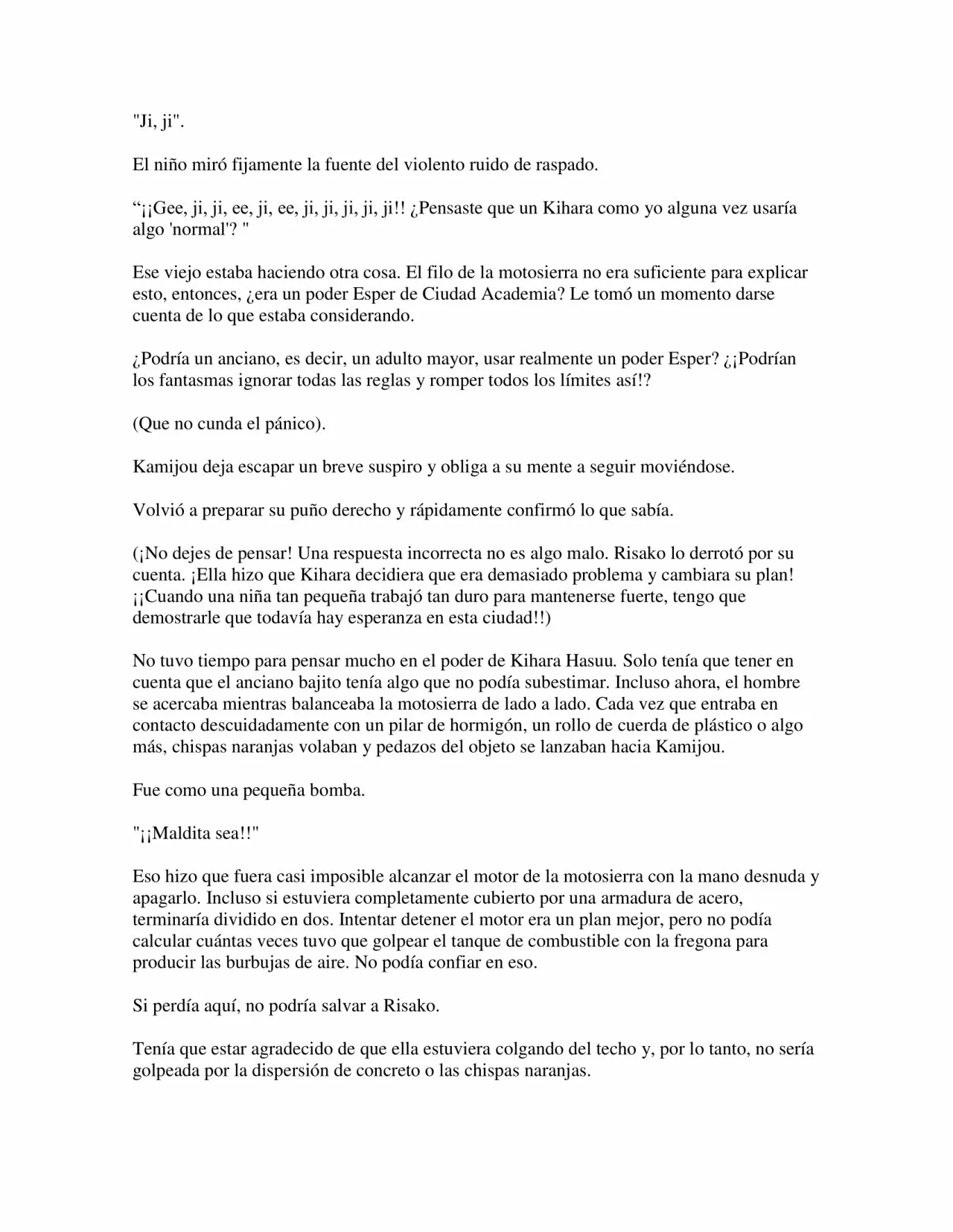 Página 28 del Manga