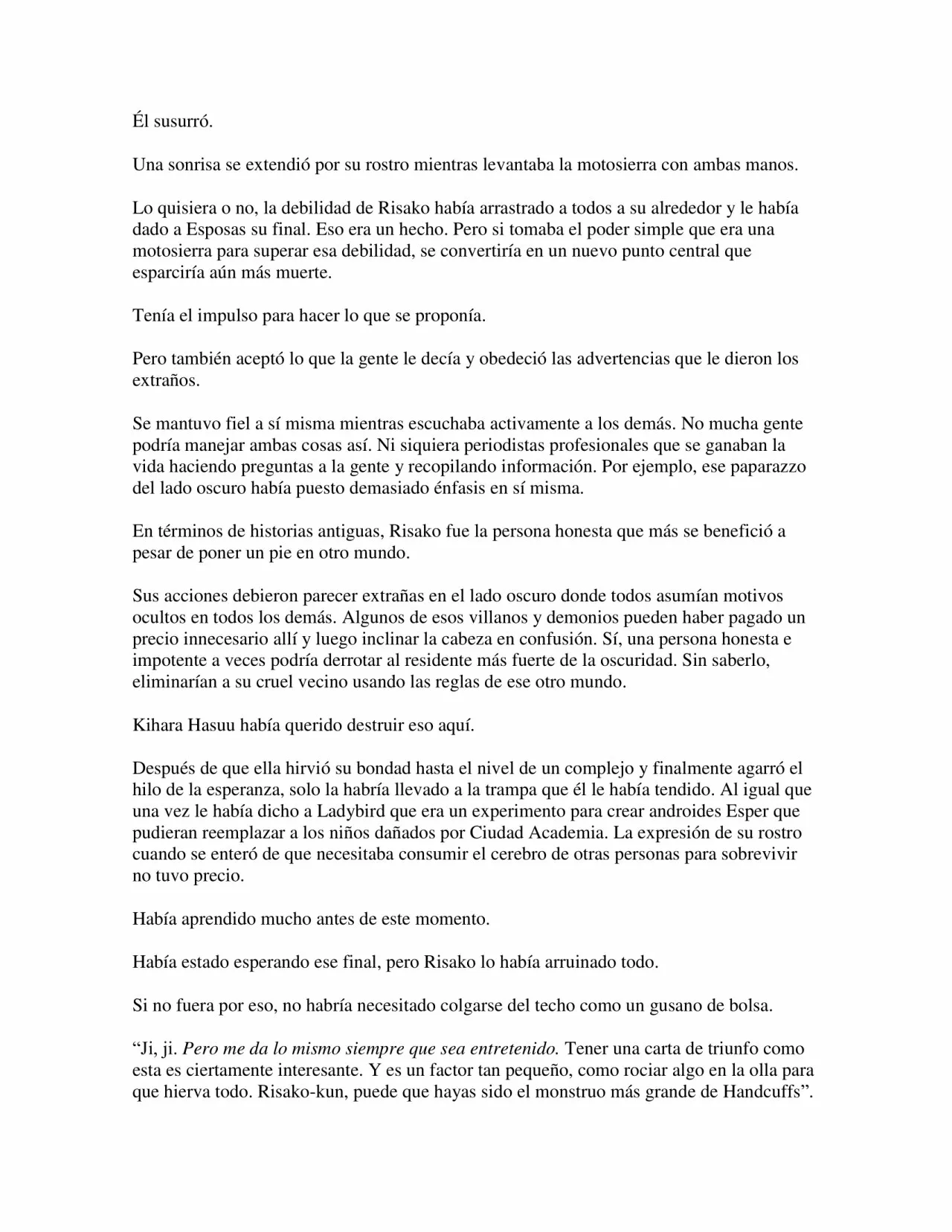 Página 31 del Manga