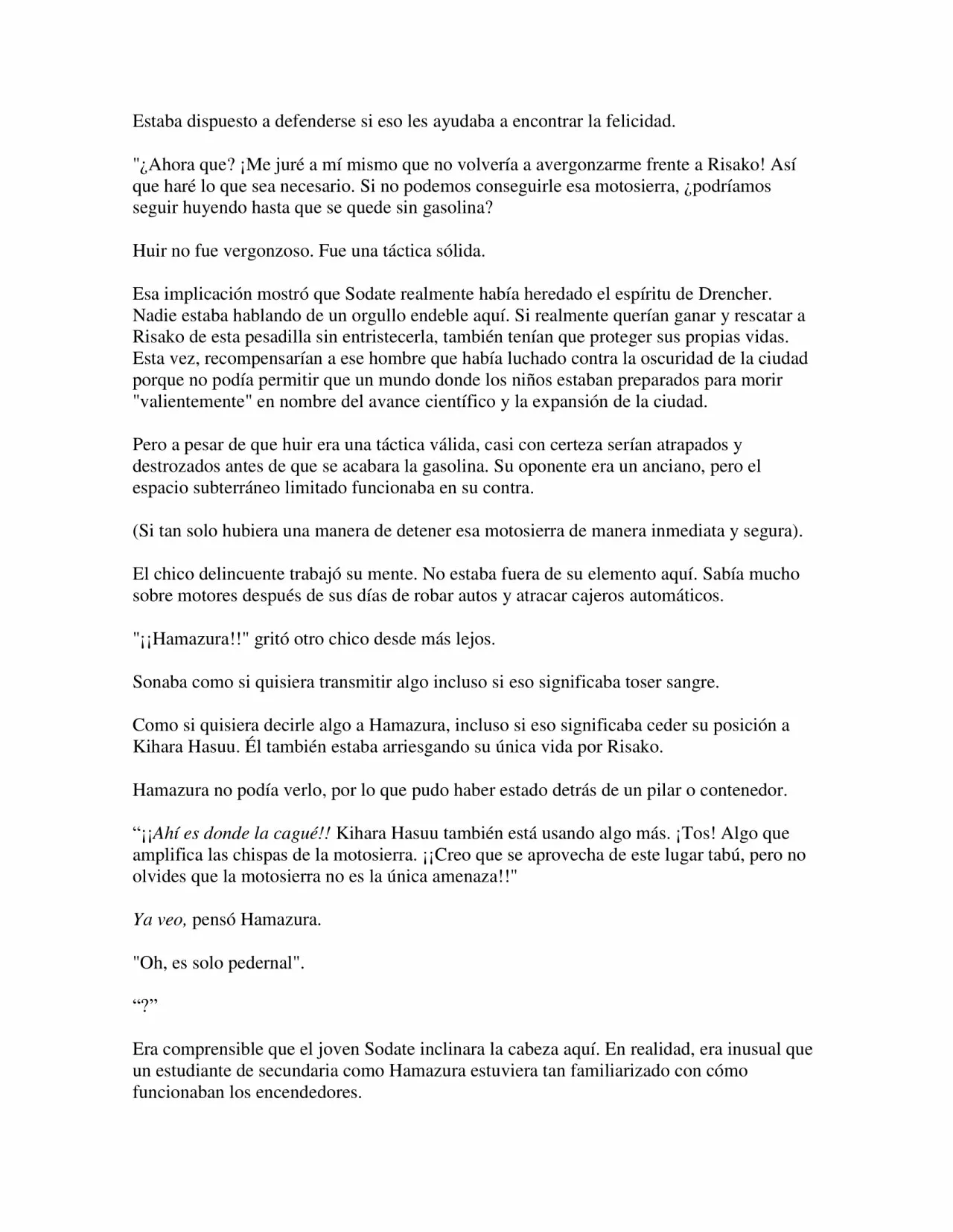 Página 39 del Manga