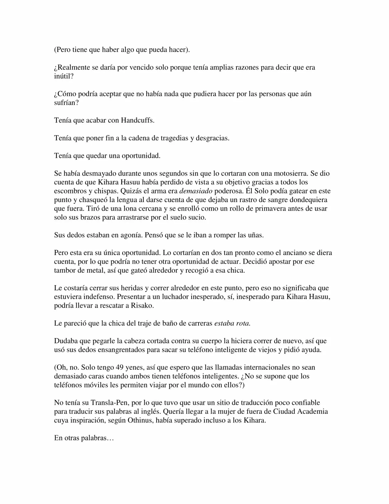 Página 47 del Manga