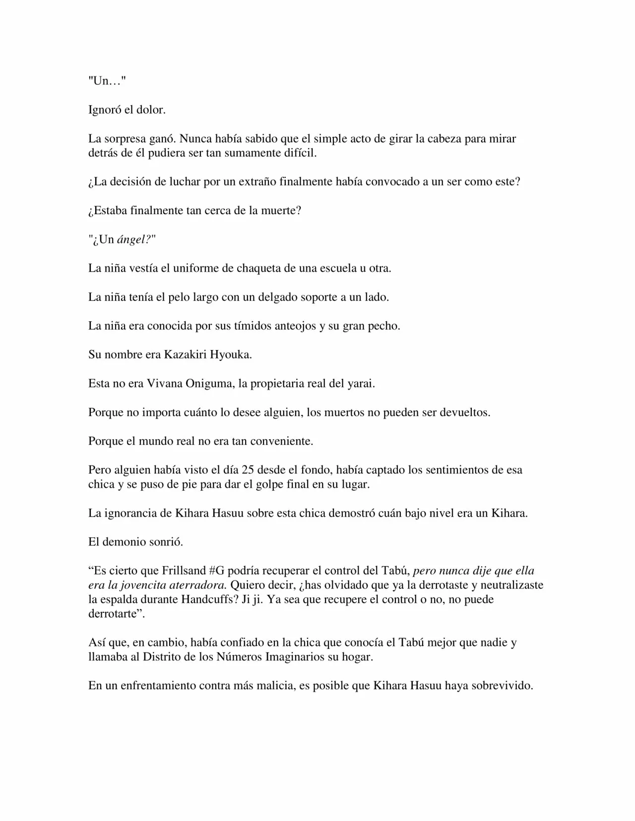 Página 61 del Manga