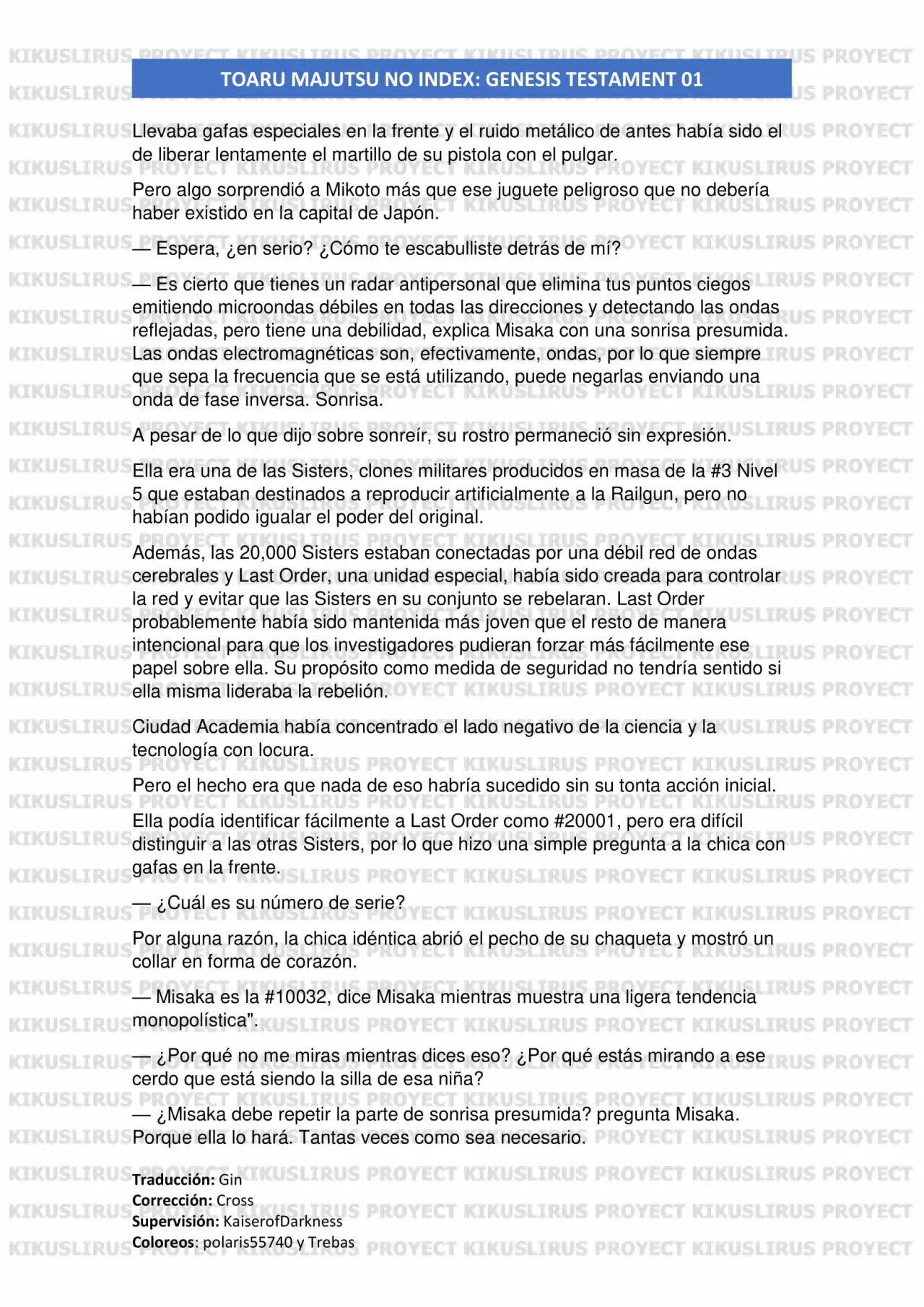 Página 11 del Manga