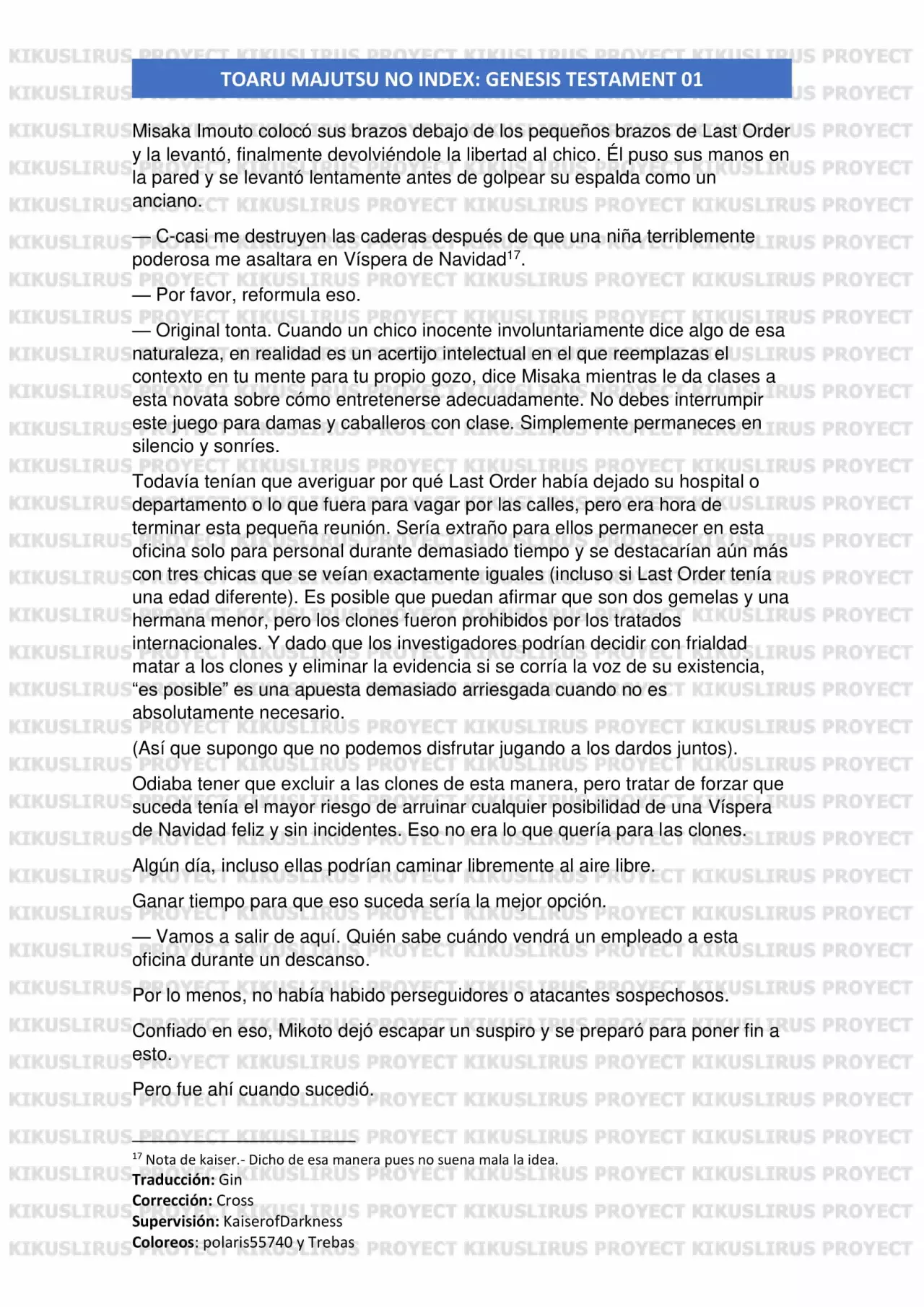 Página 13 del Manga