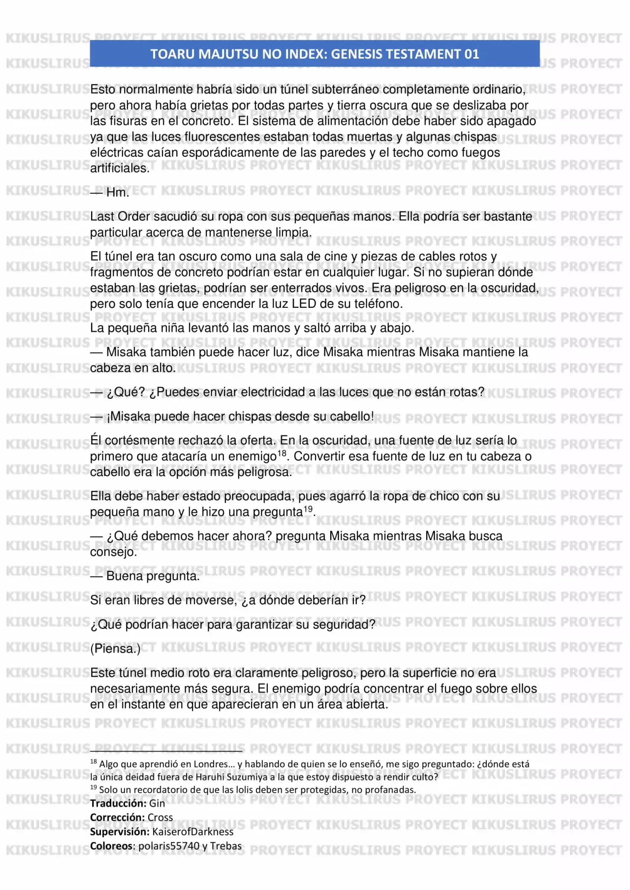 Página 16 del Manga