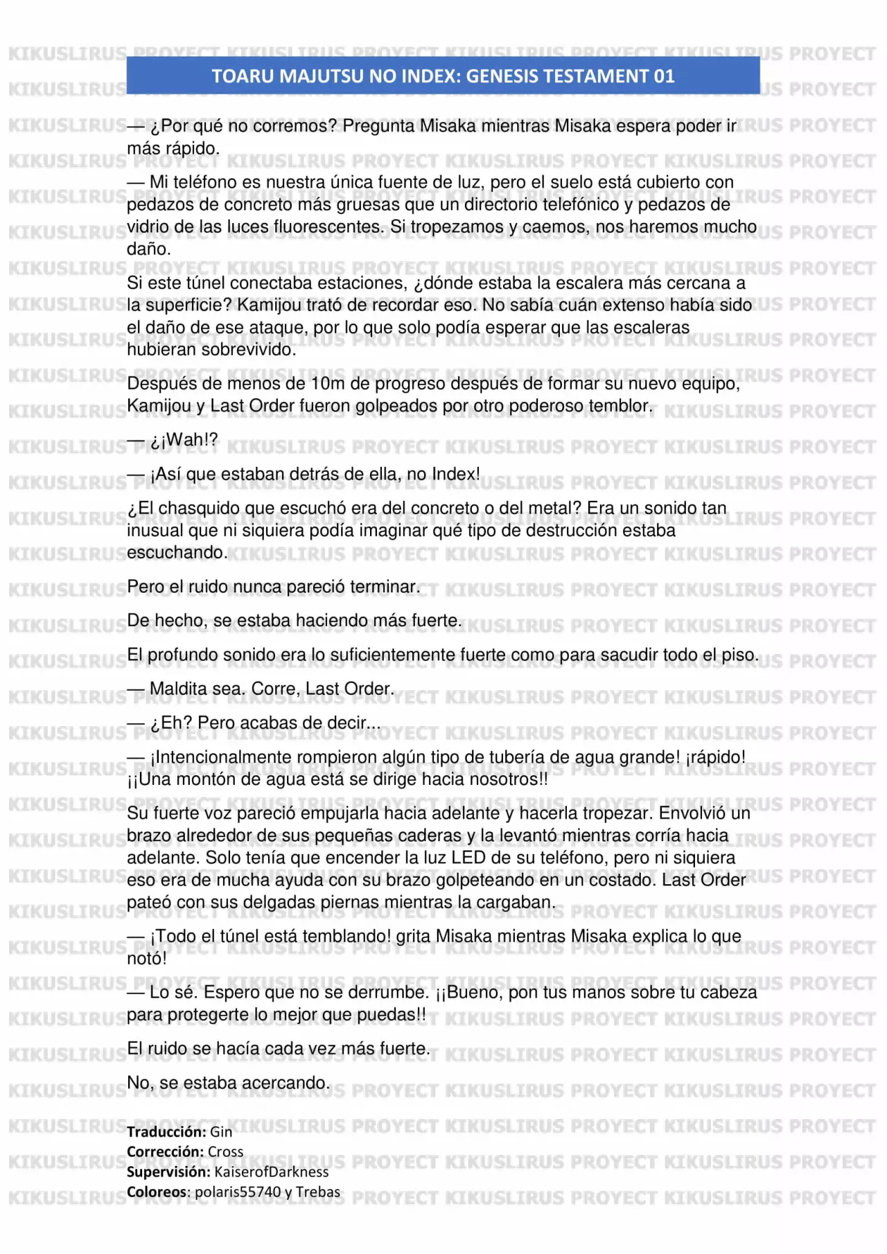 Página 19 del Manga