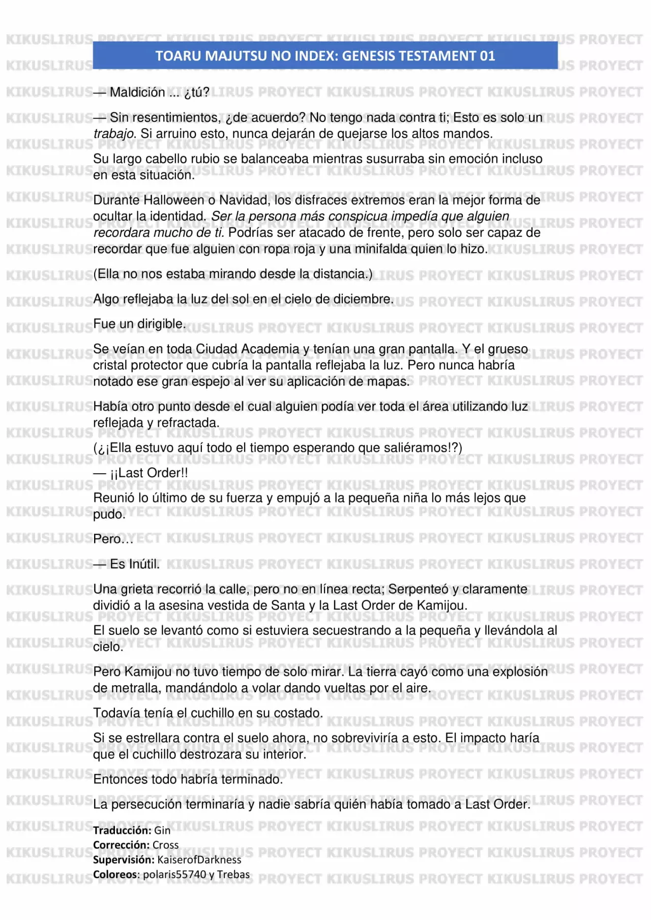 Página 26 del Manga